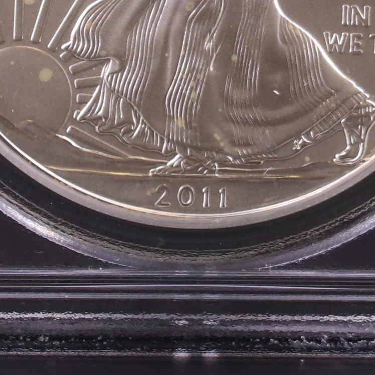 PCGS MS70 25th Anniversary First Strike 2011 American Silver Eagle