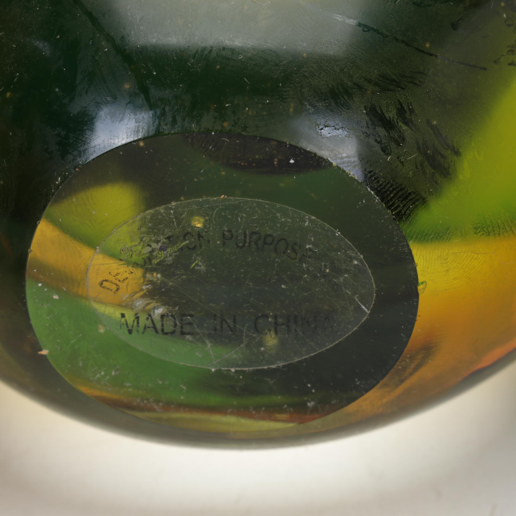 Lundberg Art Glass Fish with Figurine and Paperweight Collection