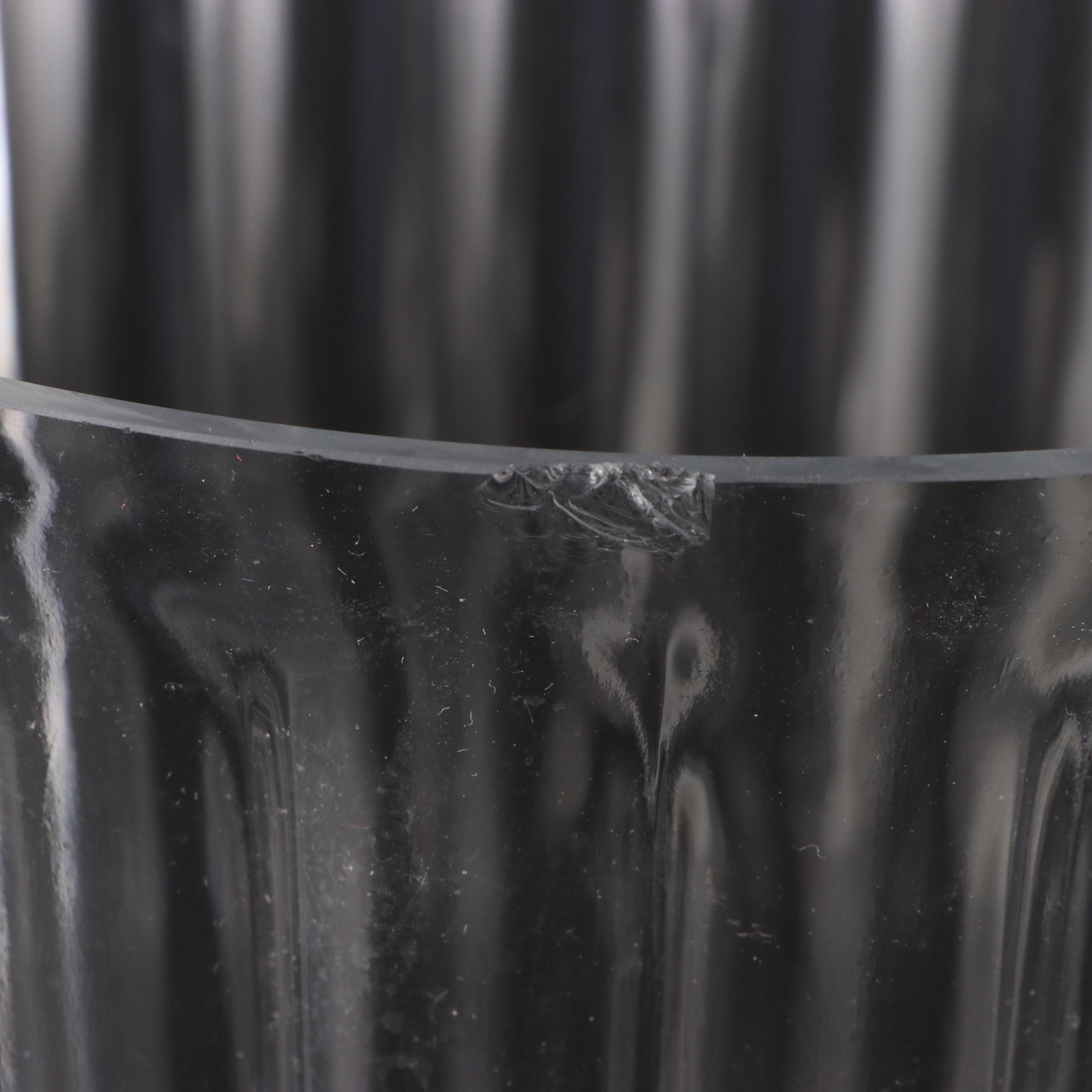 Soga Glass Candy Dish with St. Germain Spritz Glasses and Drink Dispenser