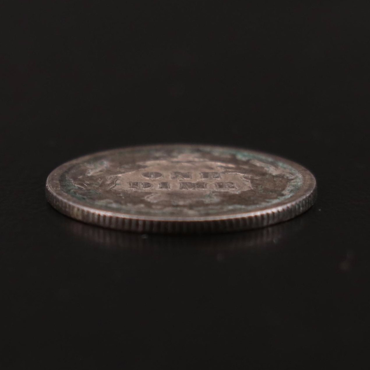 1891 Seated Liberty Dime