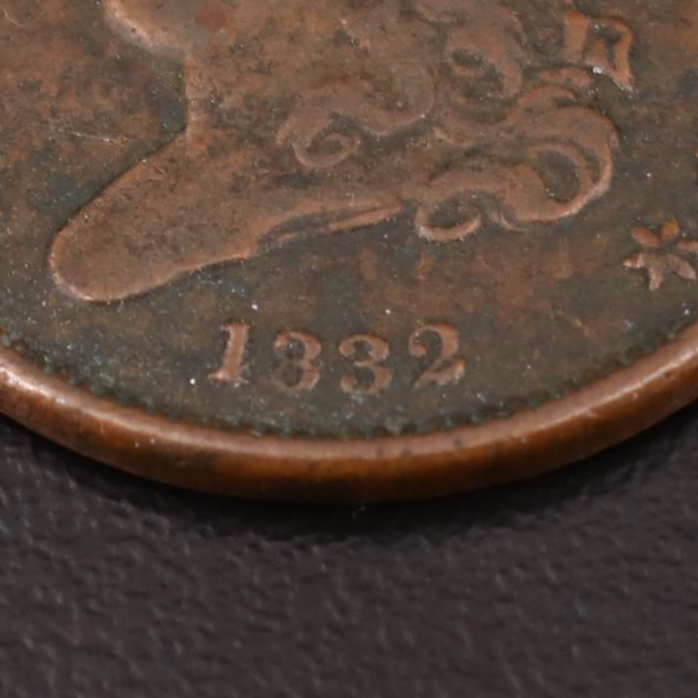 1832 Classic Head Half Cent