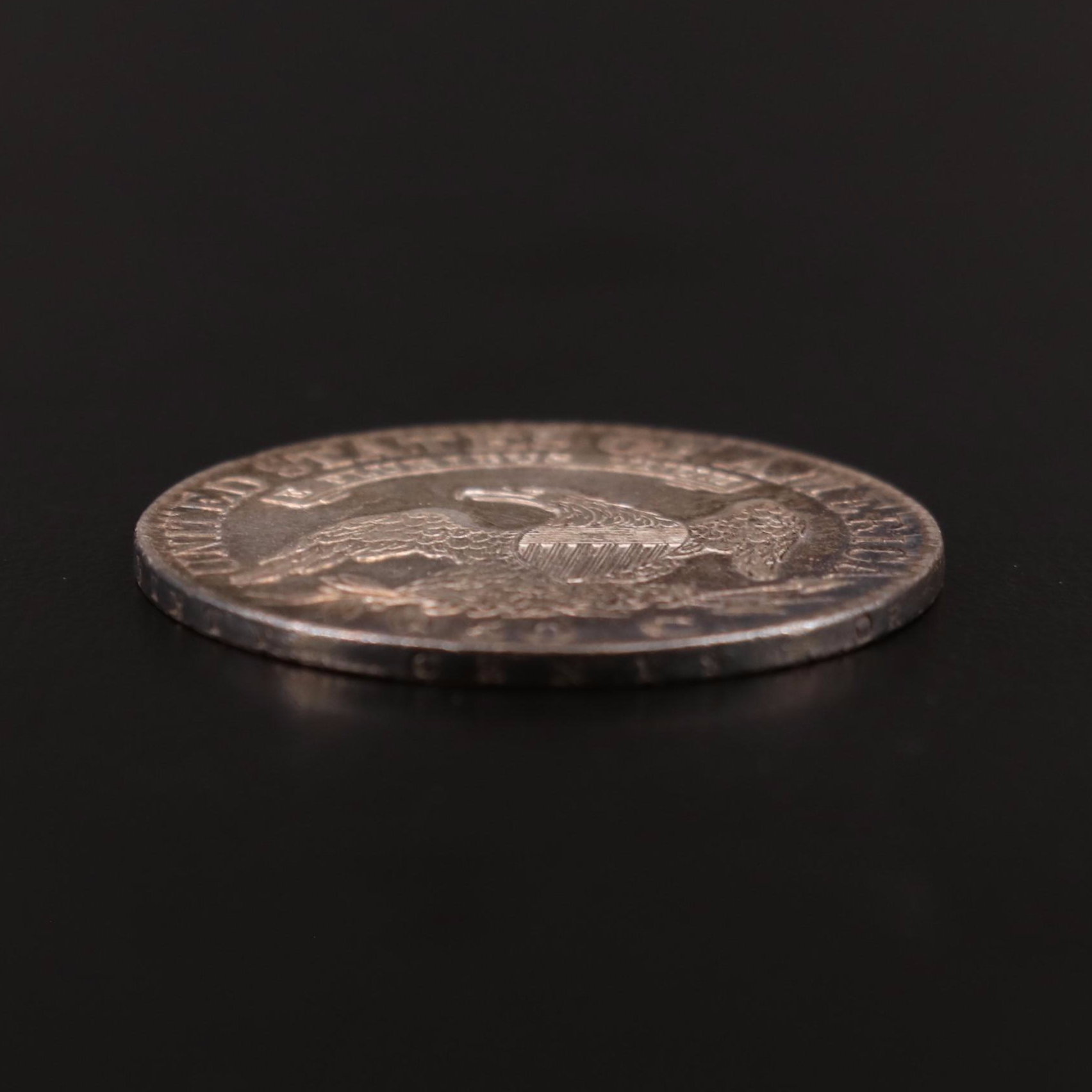 1824 Capped Bust Silver Half Dollar