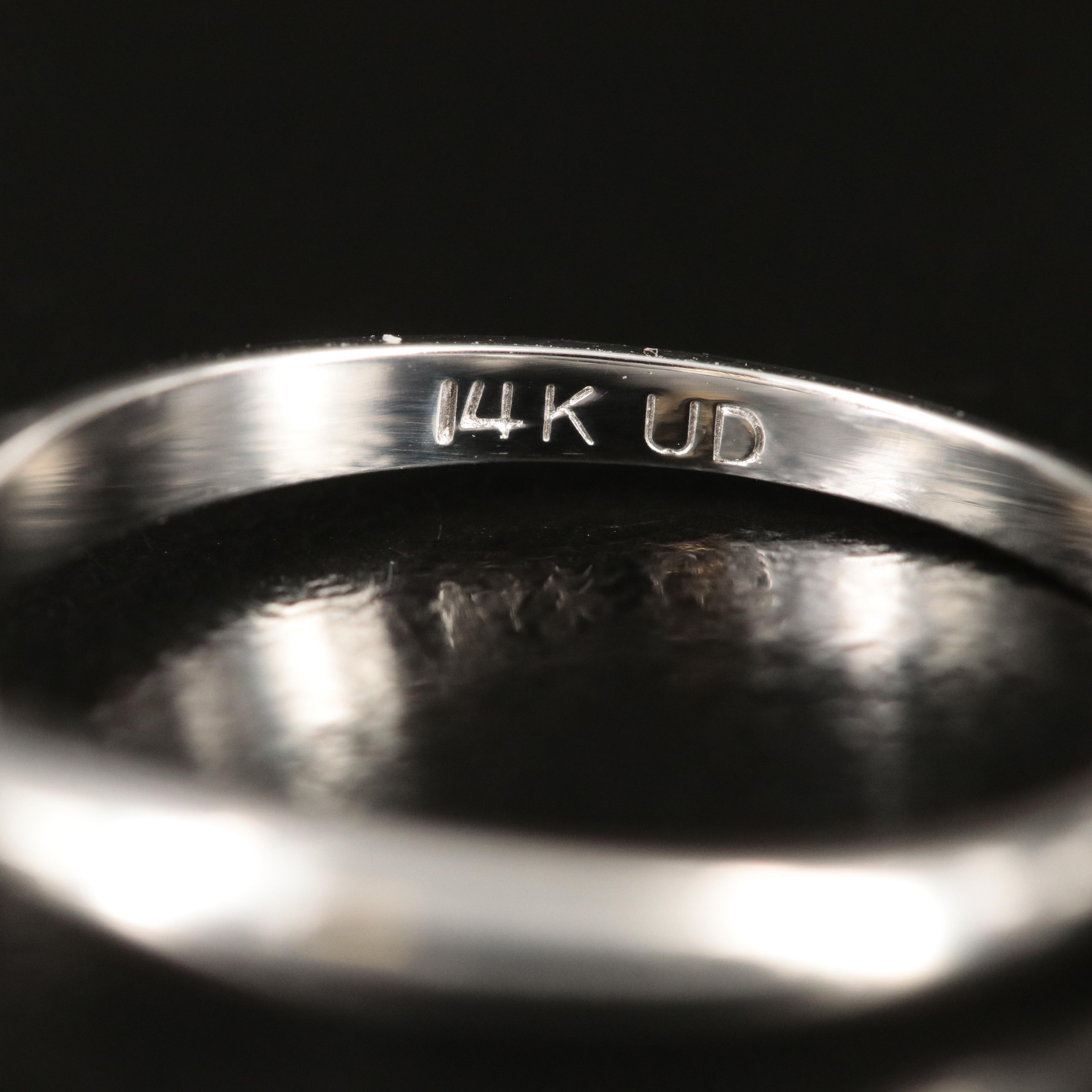 14K 0.75 CT Diamond Solitaire Ring