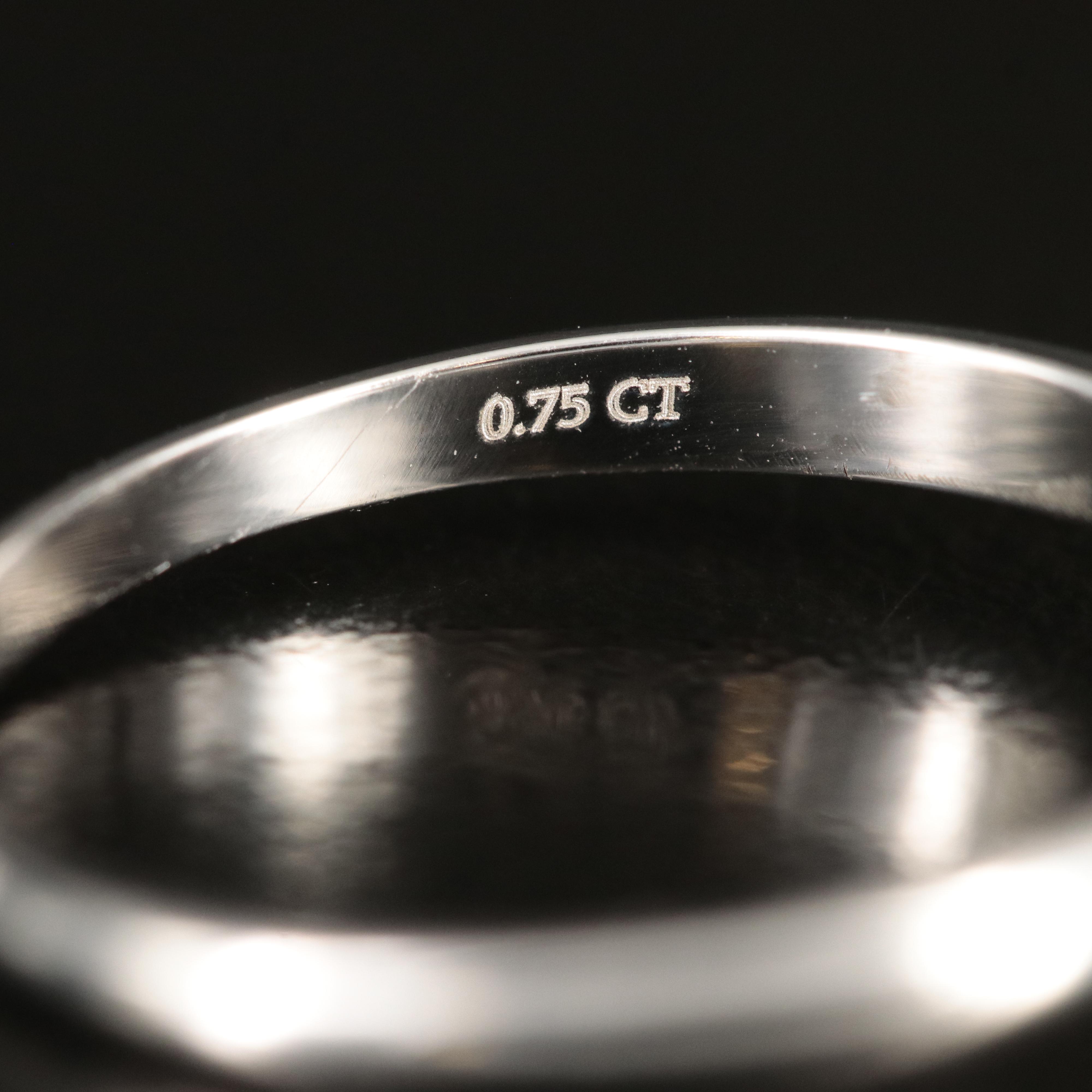 14K 0.75 CT Diamond Solitaire Ring