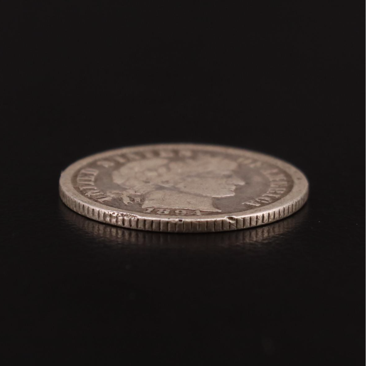 1894-O Barber Silver Dime