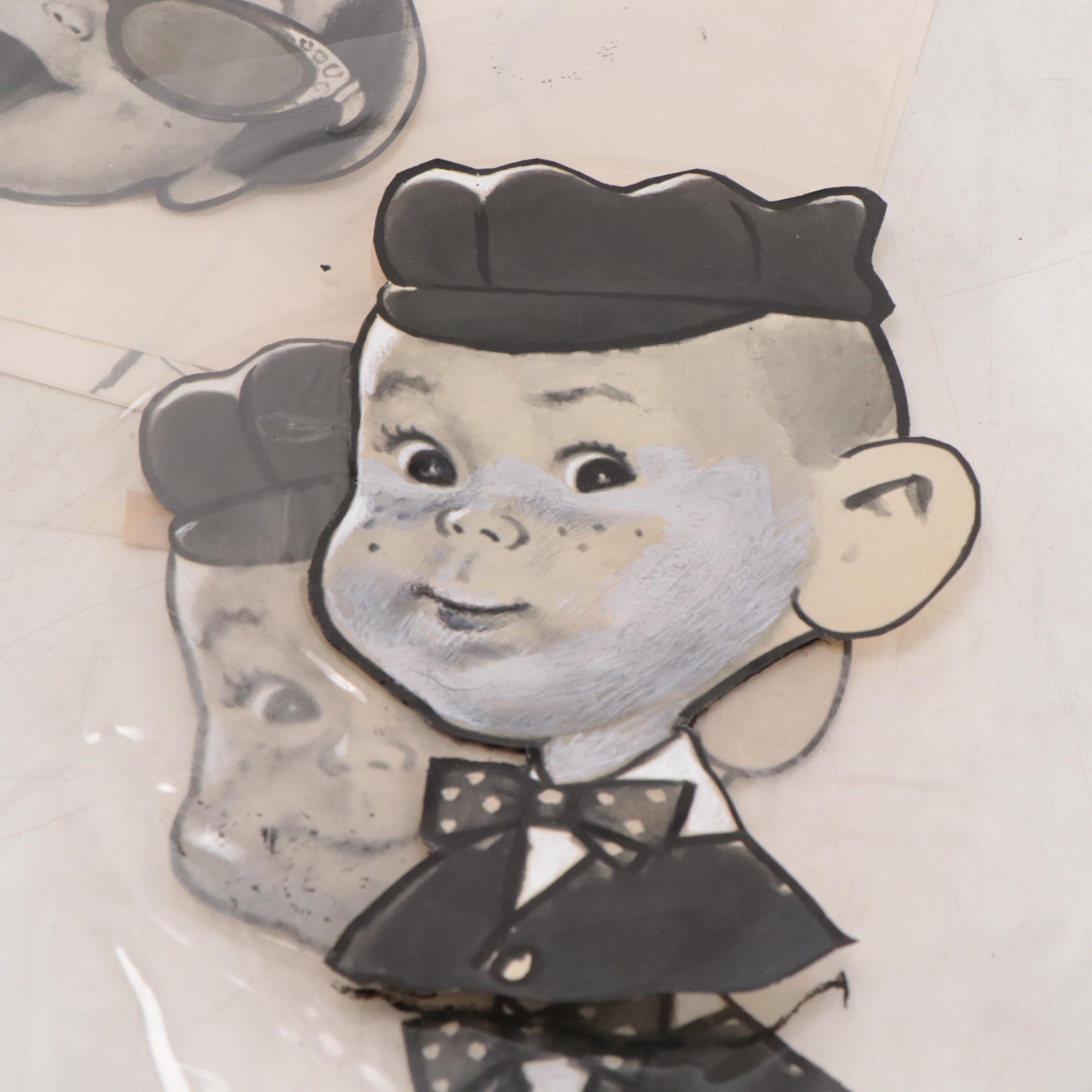 Preston Blair Commercial Advertising Production Cels and Drawings