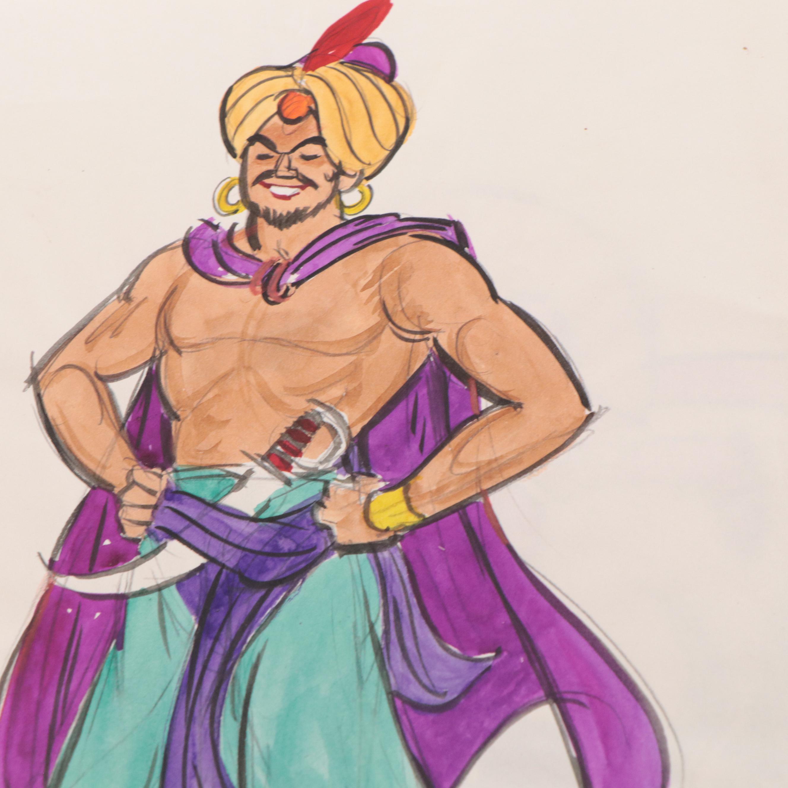 Preston Blair Commercial Advertising Production Cels and Drawings