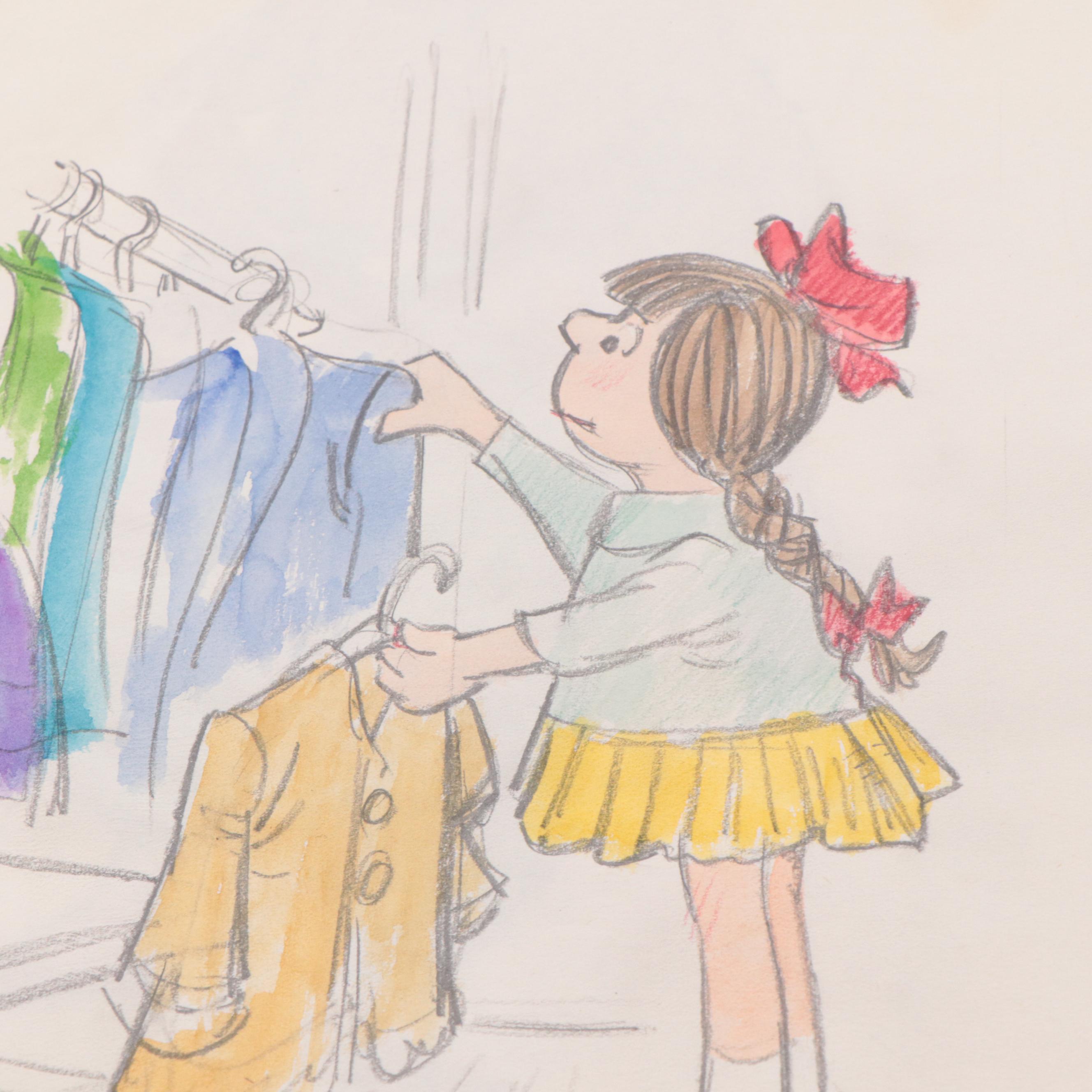 Preston Blair Commercial Advertising Production Cels and Drawings