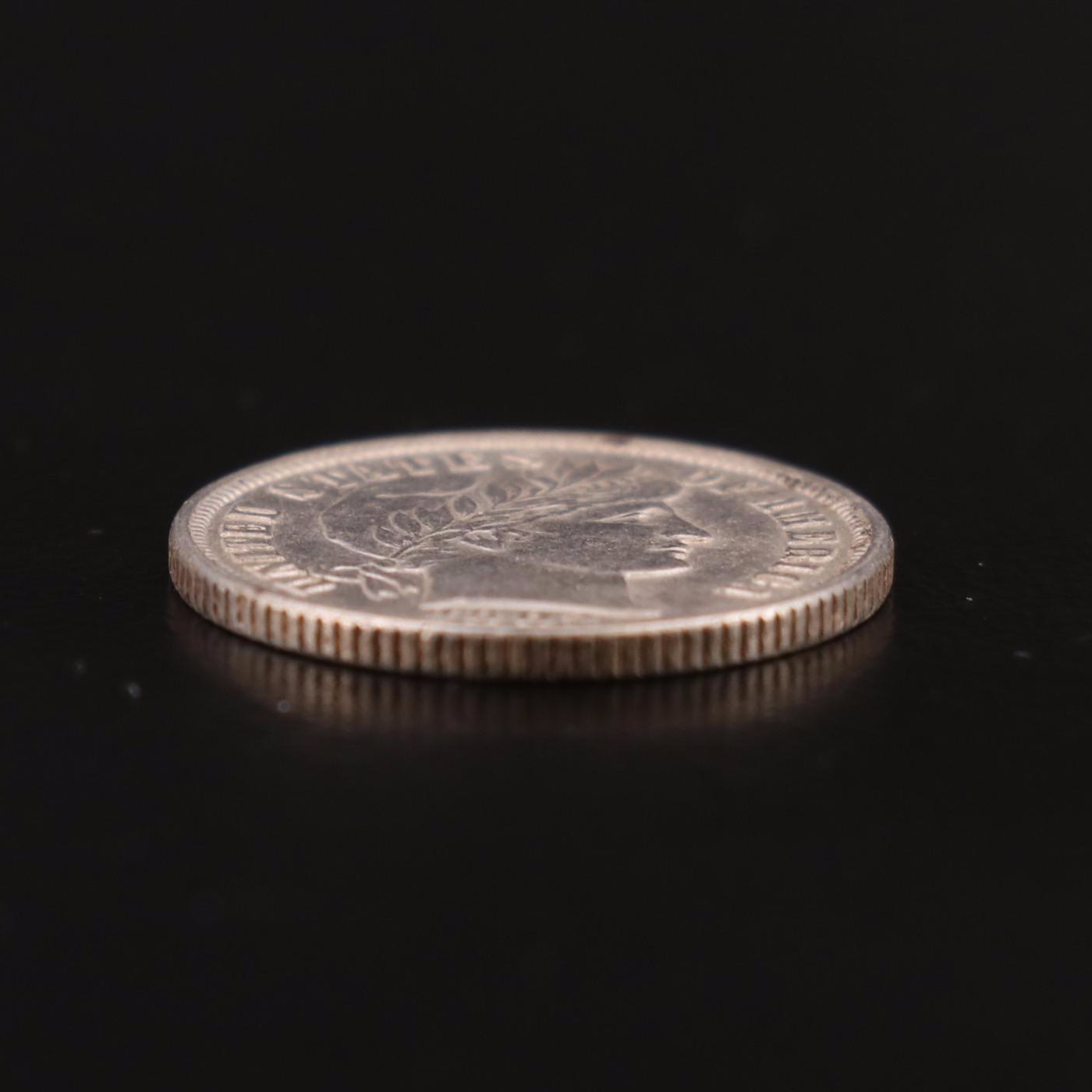 1902-O Barber Silver Dime