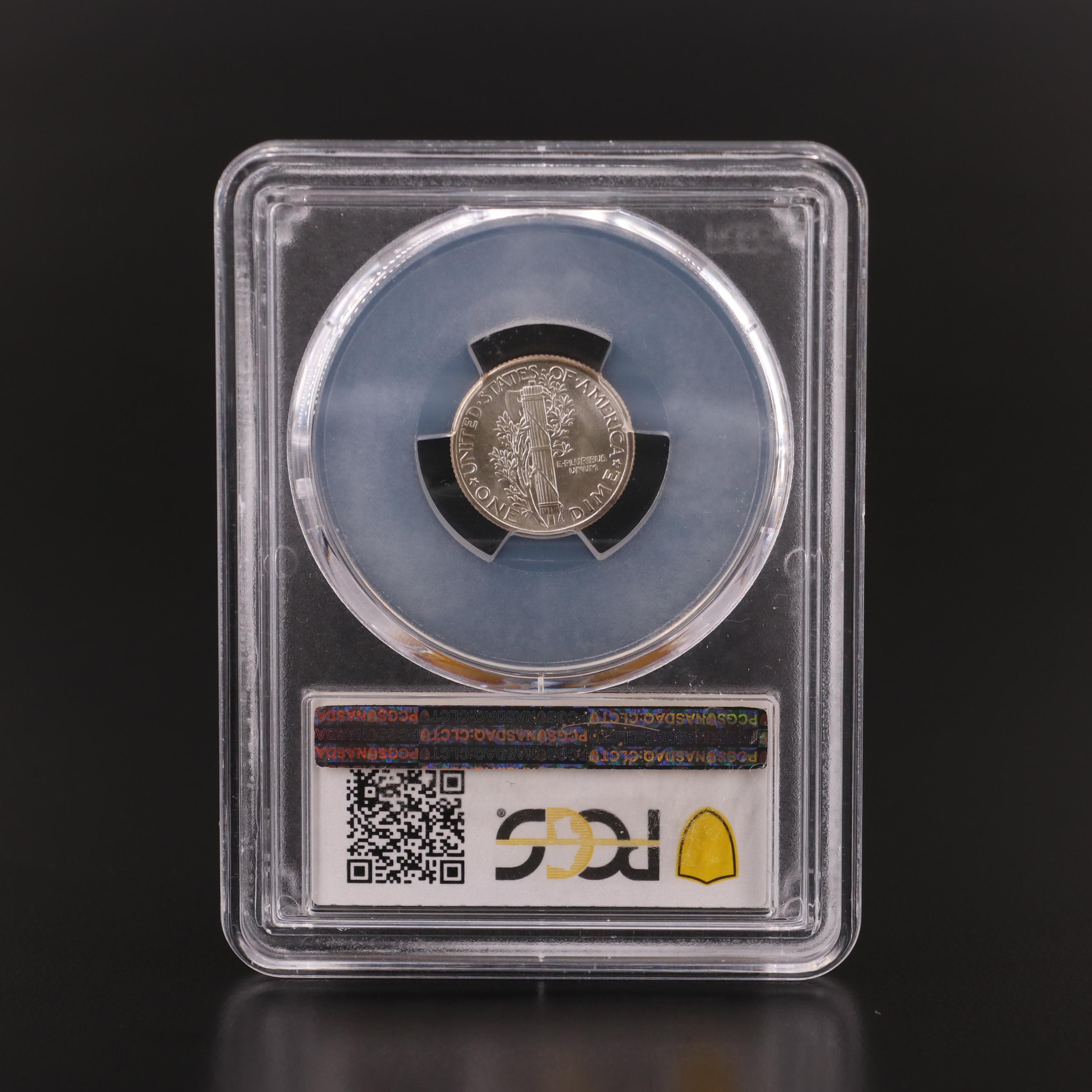 PCGS MS65FB 1941 Mercury Dime
