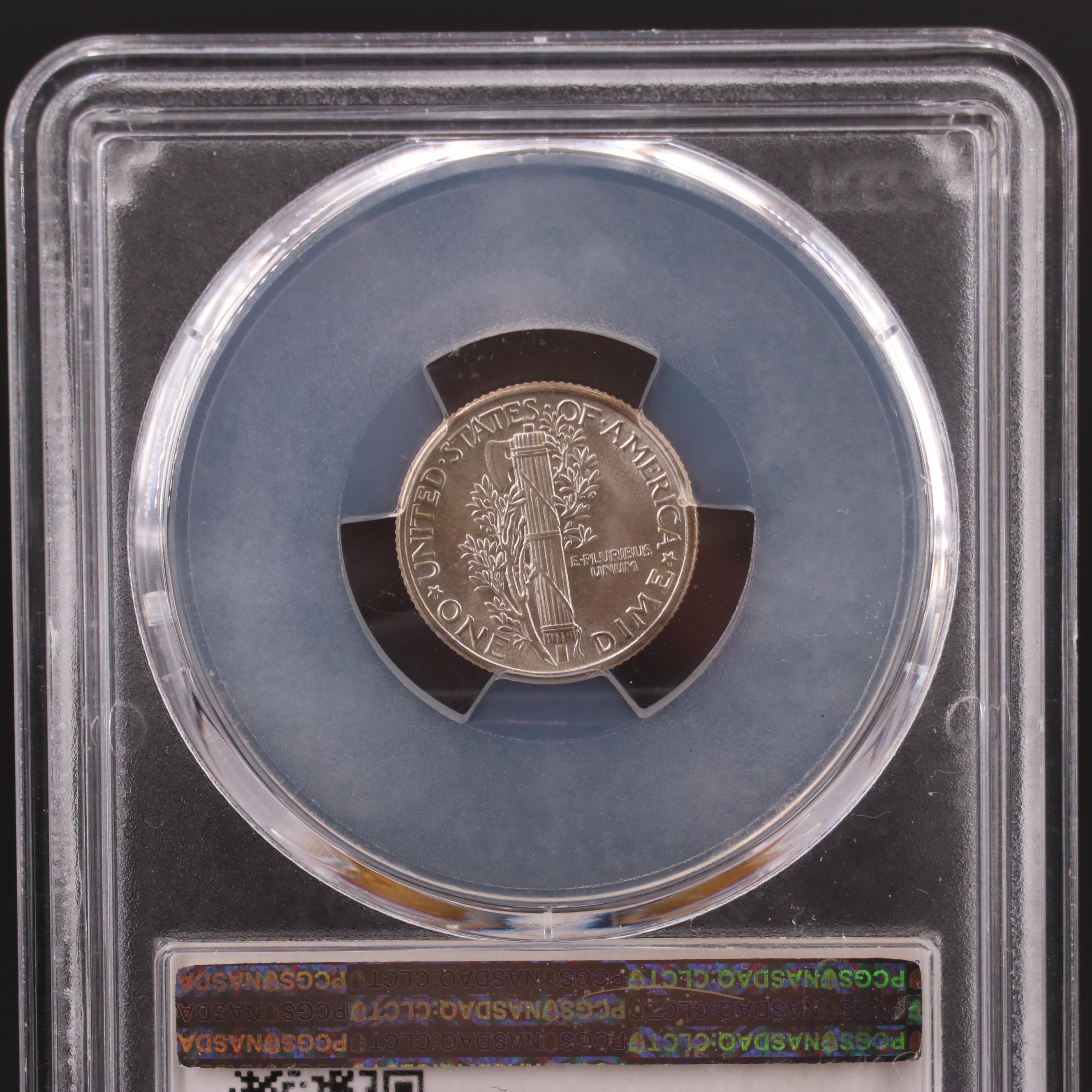 PCGS MS65FB 1941 Mercury Dime