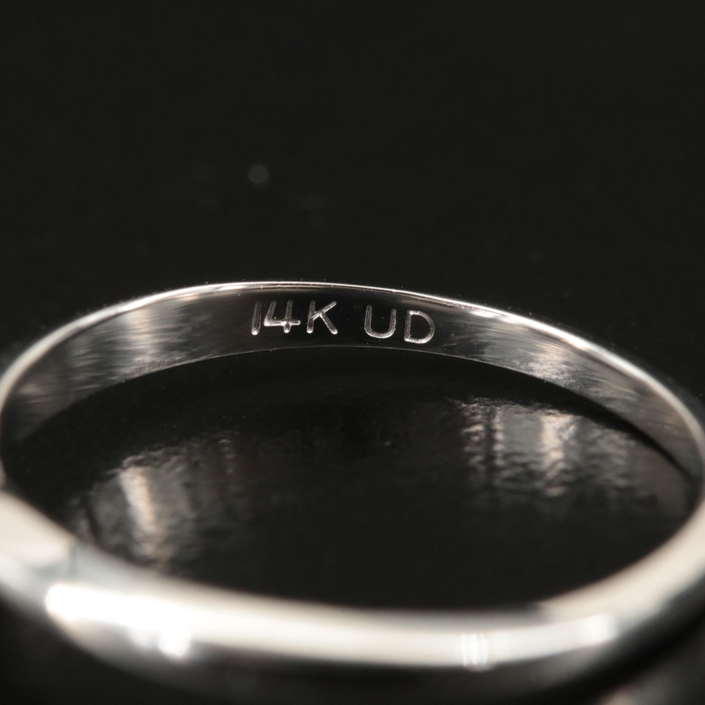 14K 1.28 CT Diamond Solitaire Ring