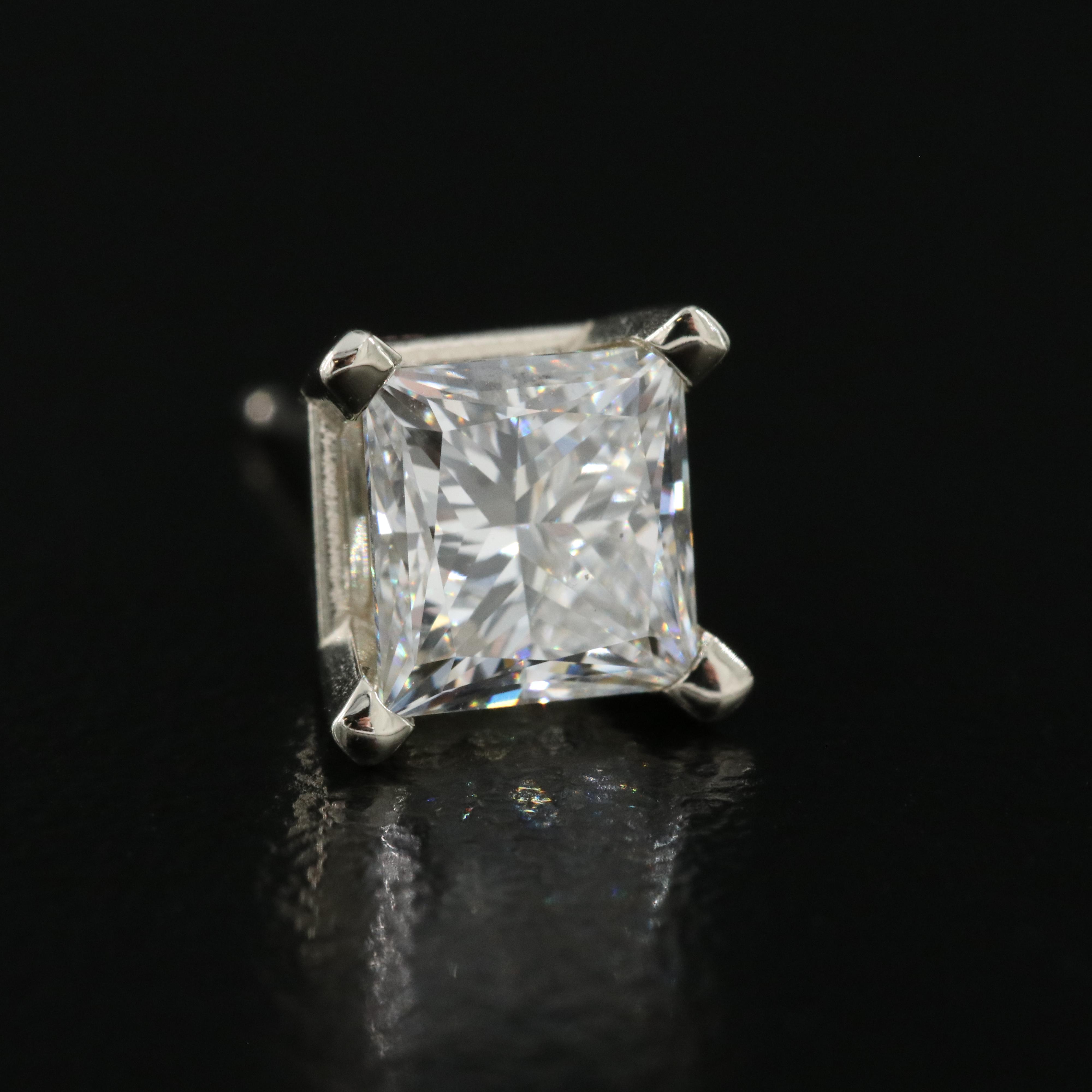 14K 2.47 CTW Lab Grown Diamond Stud Earrings with IGI Reports