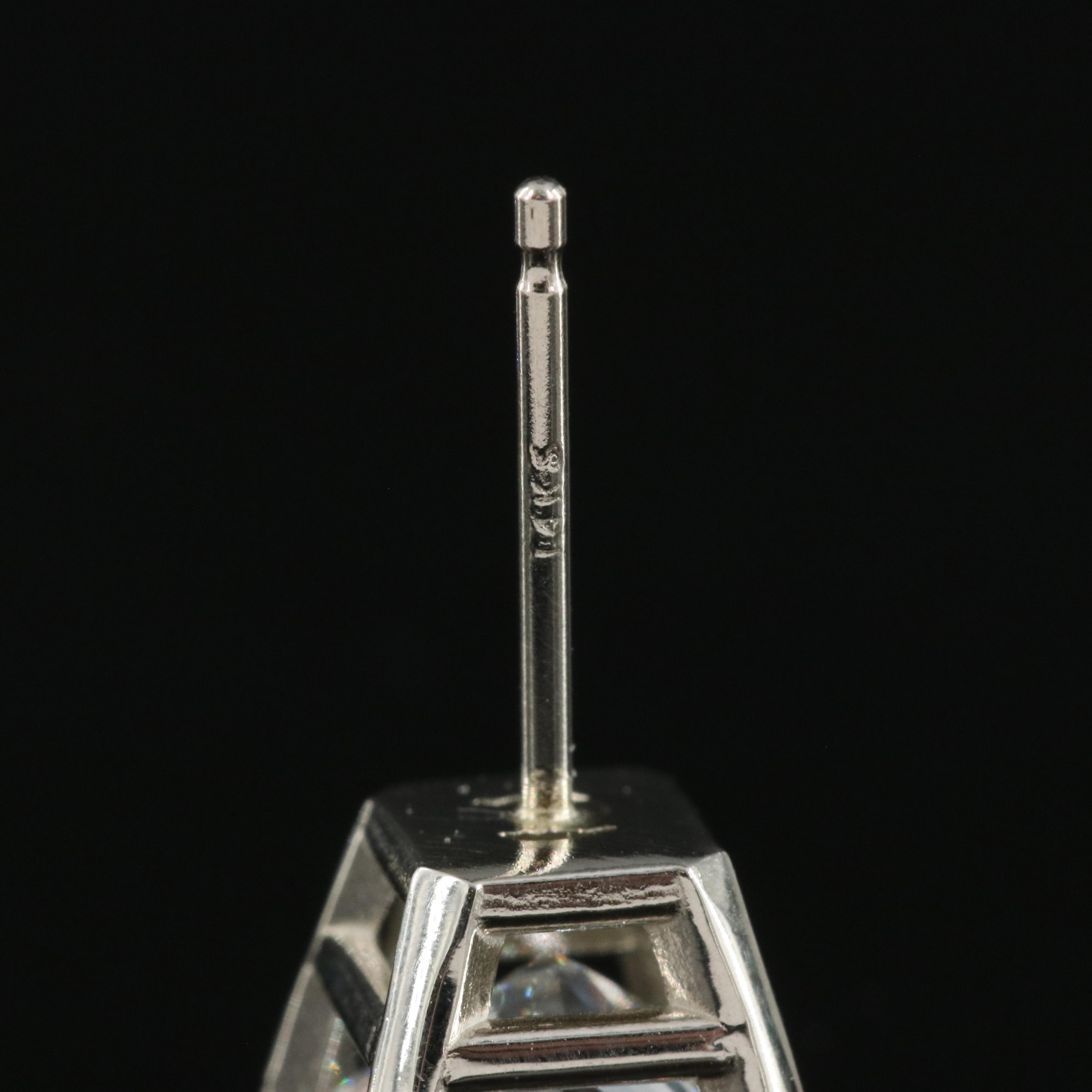 14K 2.47 CTW Lab Grown Diamond Stud Earrings with IGI Reports