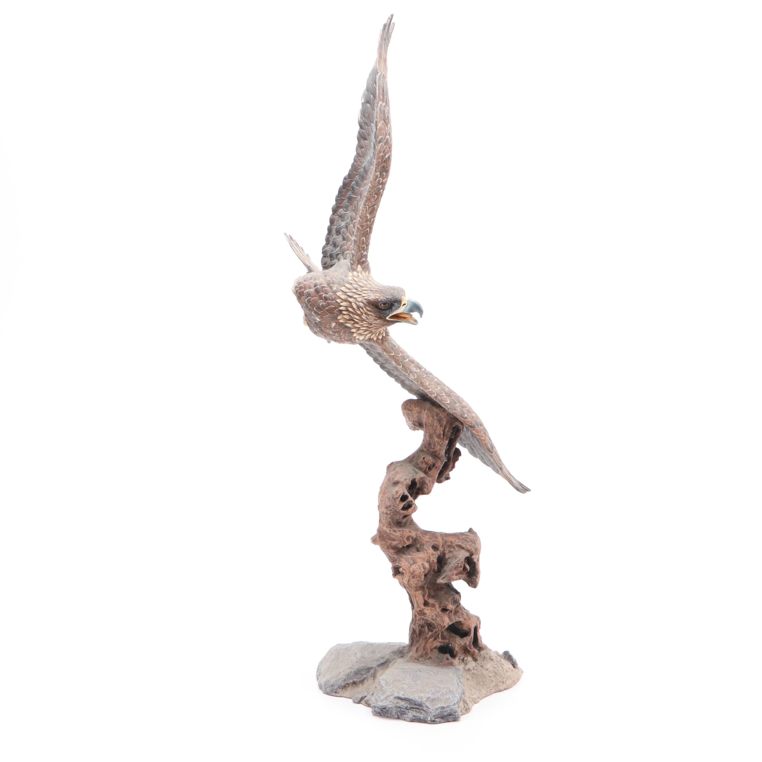 Second Nature Design Wildlife Collectibles "Golden Eagle" Resin Figurine