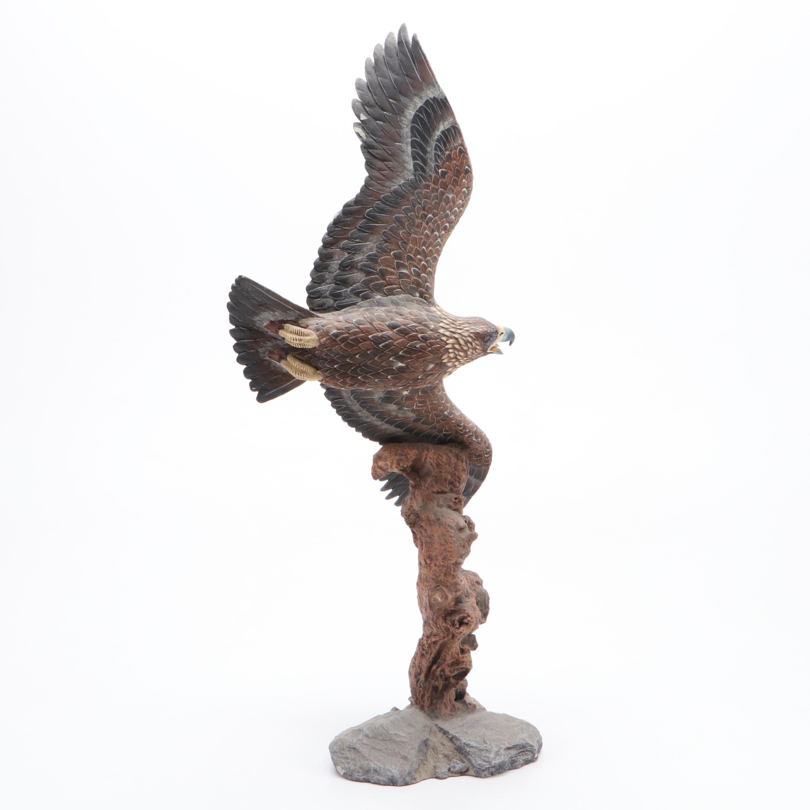 Second Nature Design Wildlife Collectibles "Golden Eagle" Resin Figurine