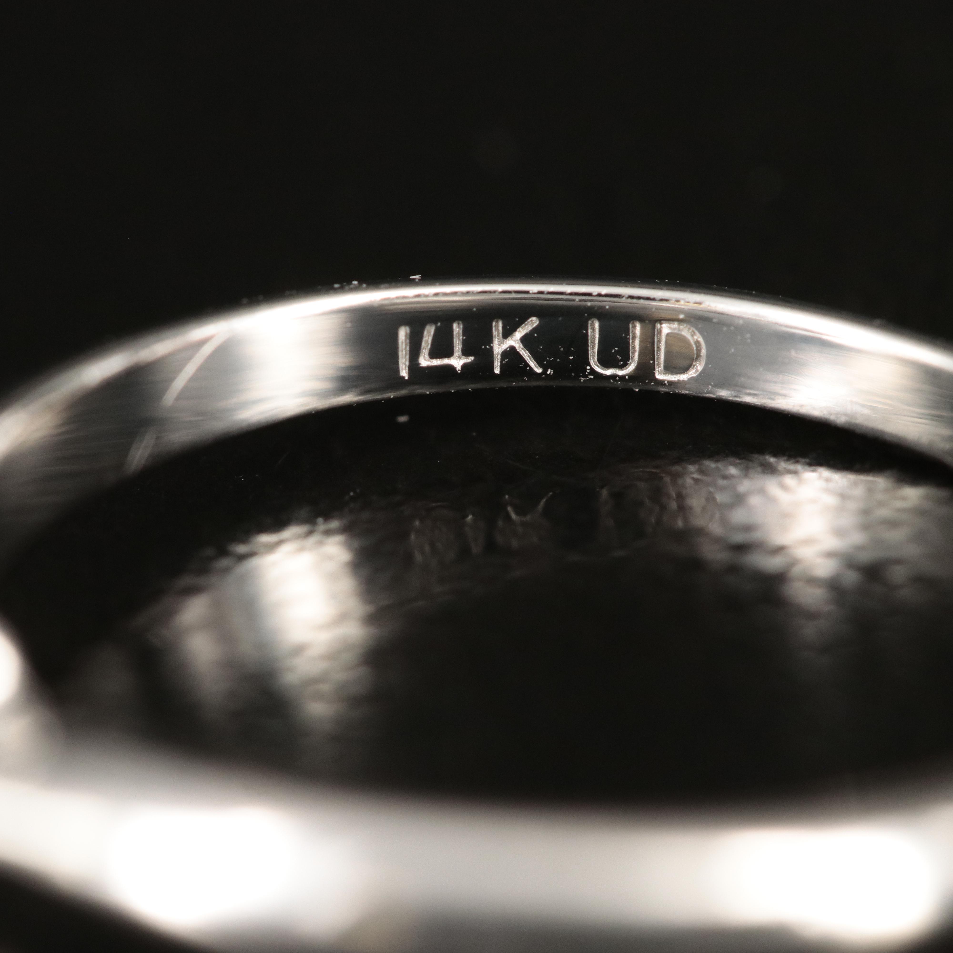 14K 0.71 CT Diamond Solitaire Ring