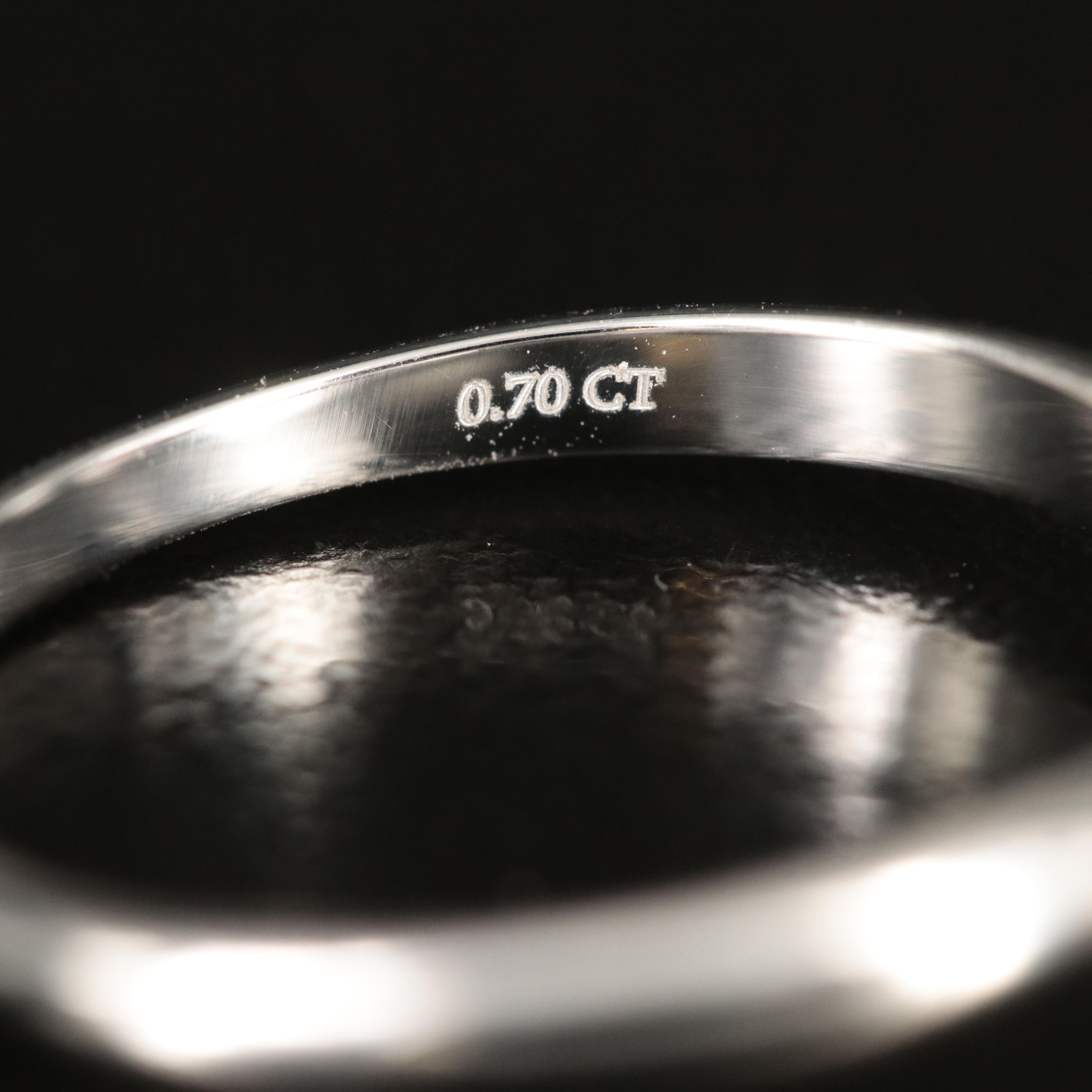 14K 0.71 CT Diamond Solitaire Ring