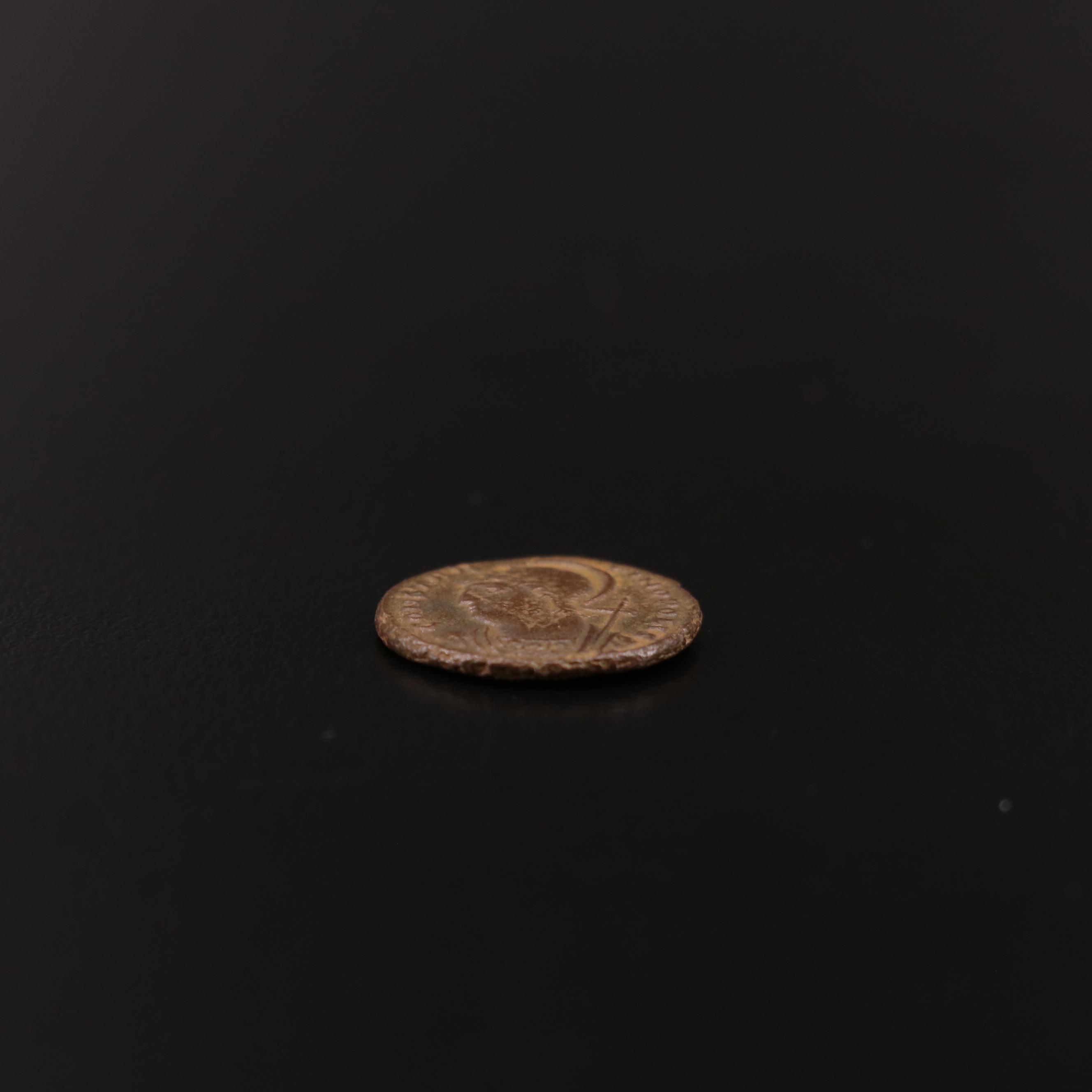 Ancient Roman Imperial Commemorative Follis of Constantine I, ca. 337 AD