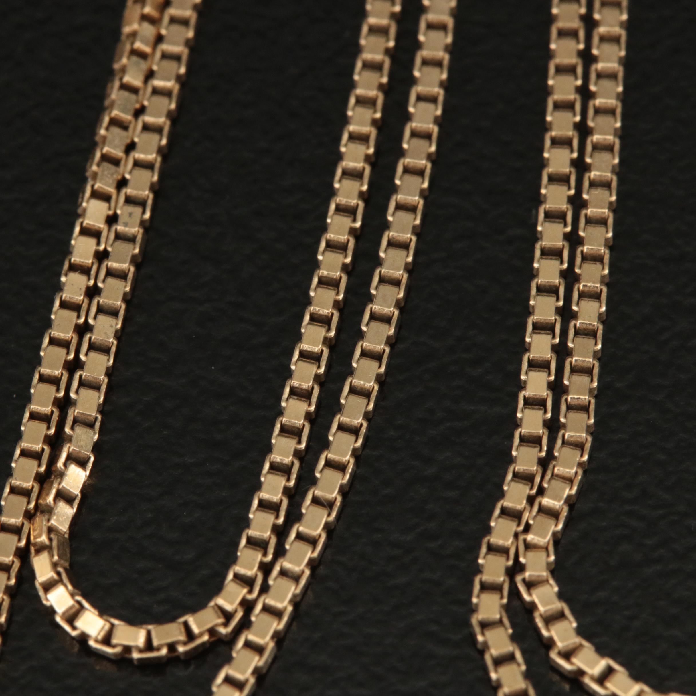 14K Necklace with 1996 $5 Gold Eagle Bullion Coin