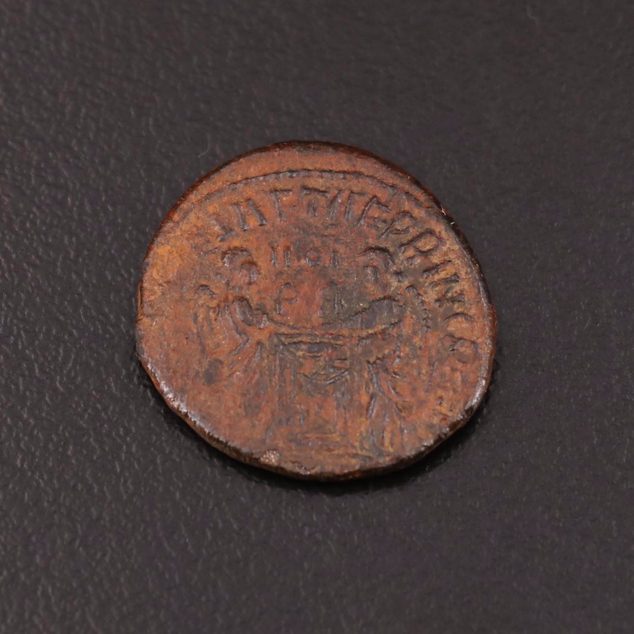 Ancient Roman Imperial AE3 Coin of Crispus, ca. 326 AD