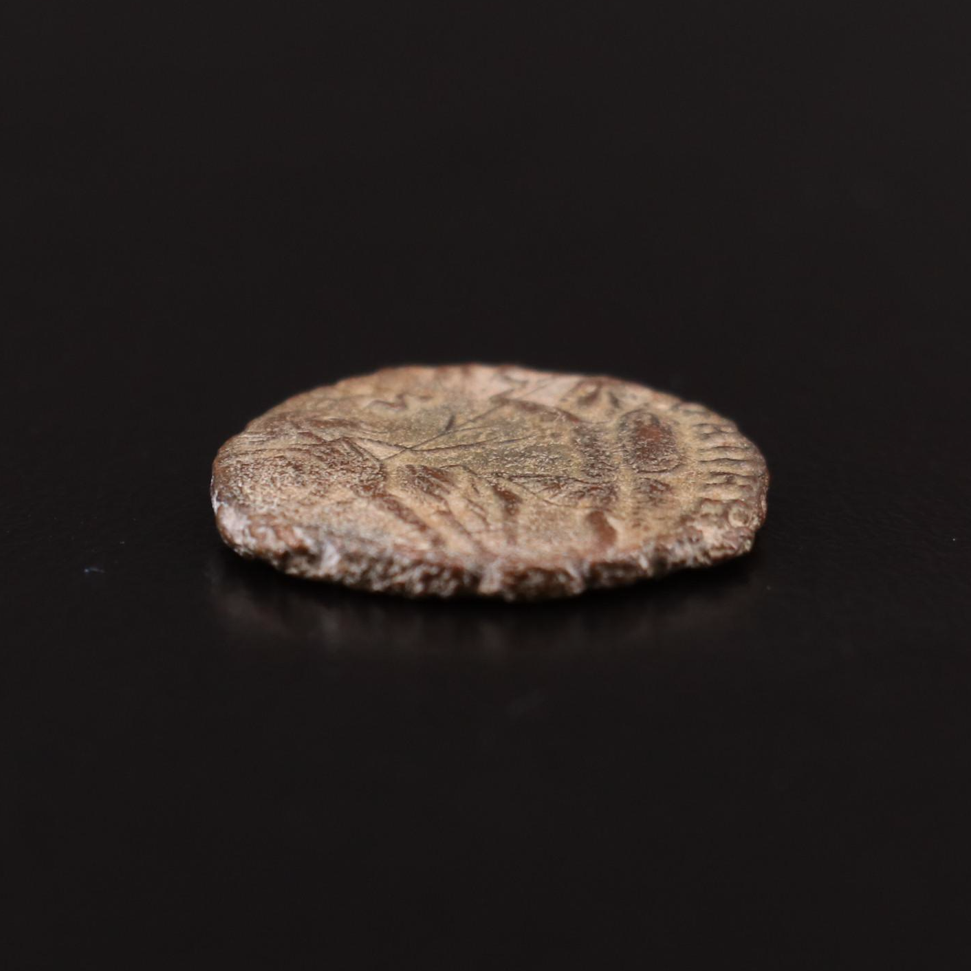 Ancient Roman Imperial Æ3 Coin of Constantius Gallus, ca. 351 AD