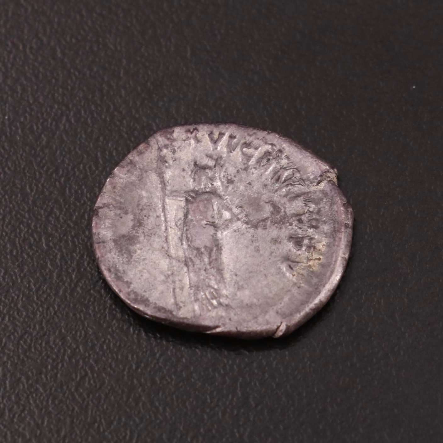 Ancient Roman Imperial Denarius of Domitian, ca. 81 AD