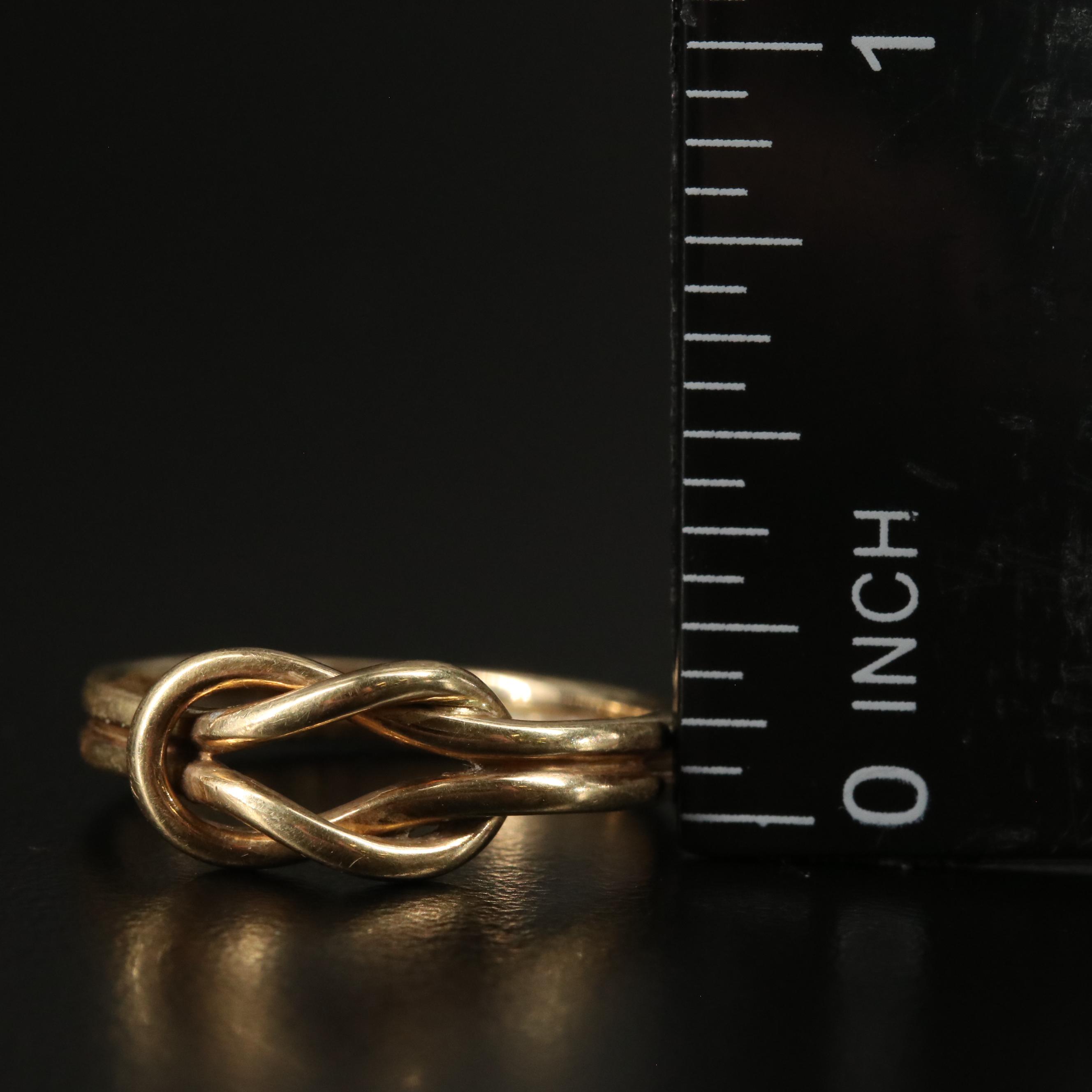 14K Love Knot Ring