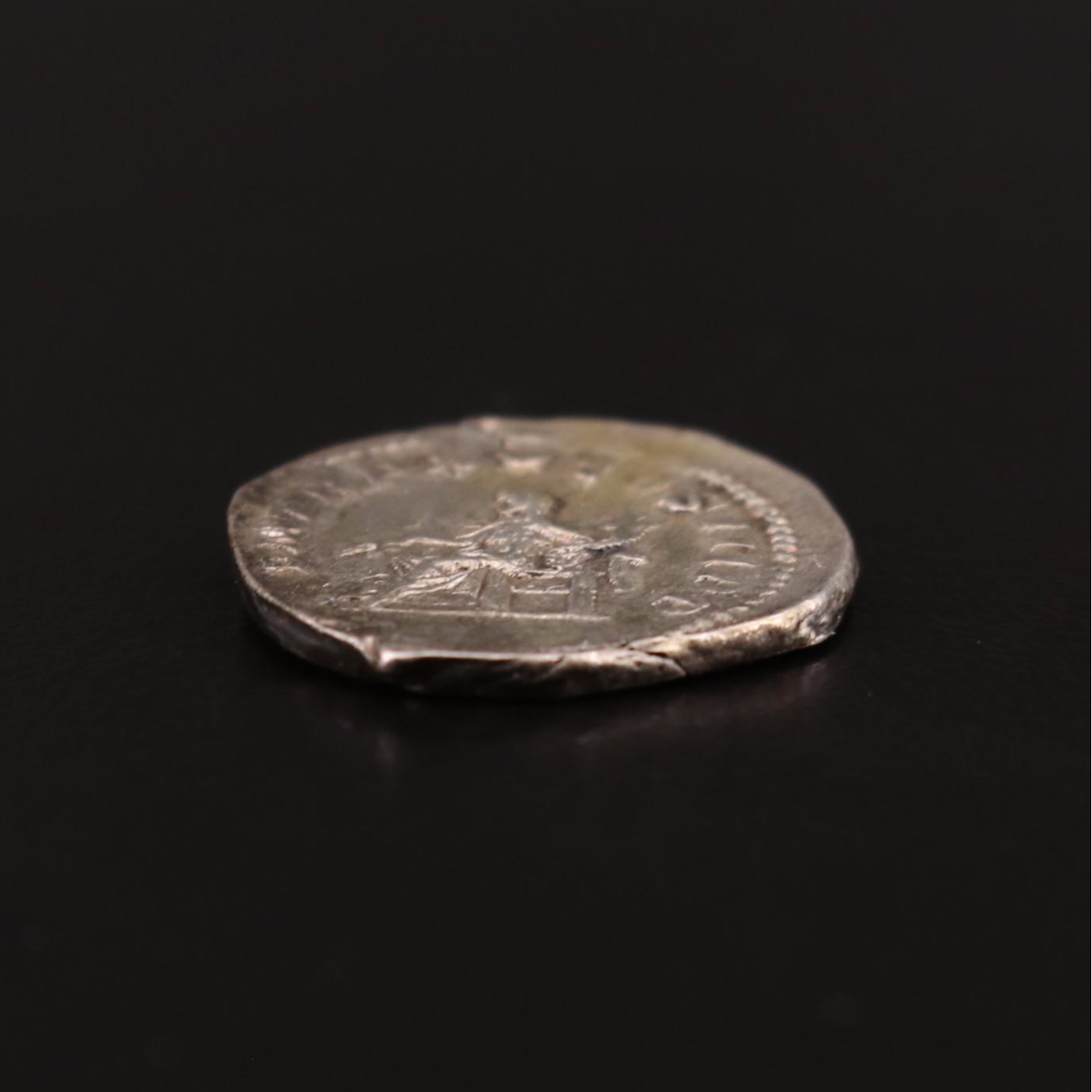 Ancient Roman Imperial Denarius of Caracalla, ca. 205 AD