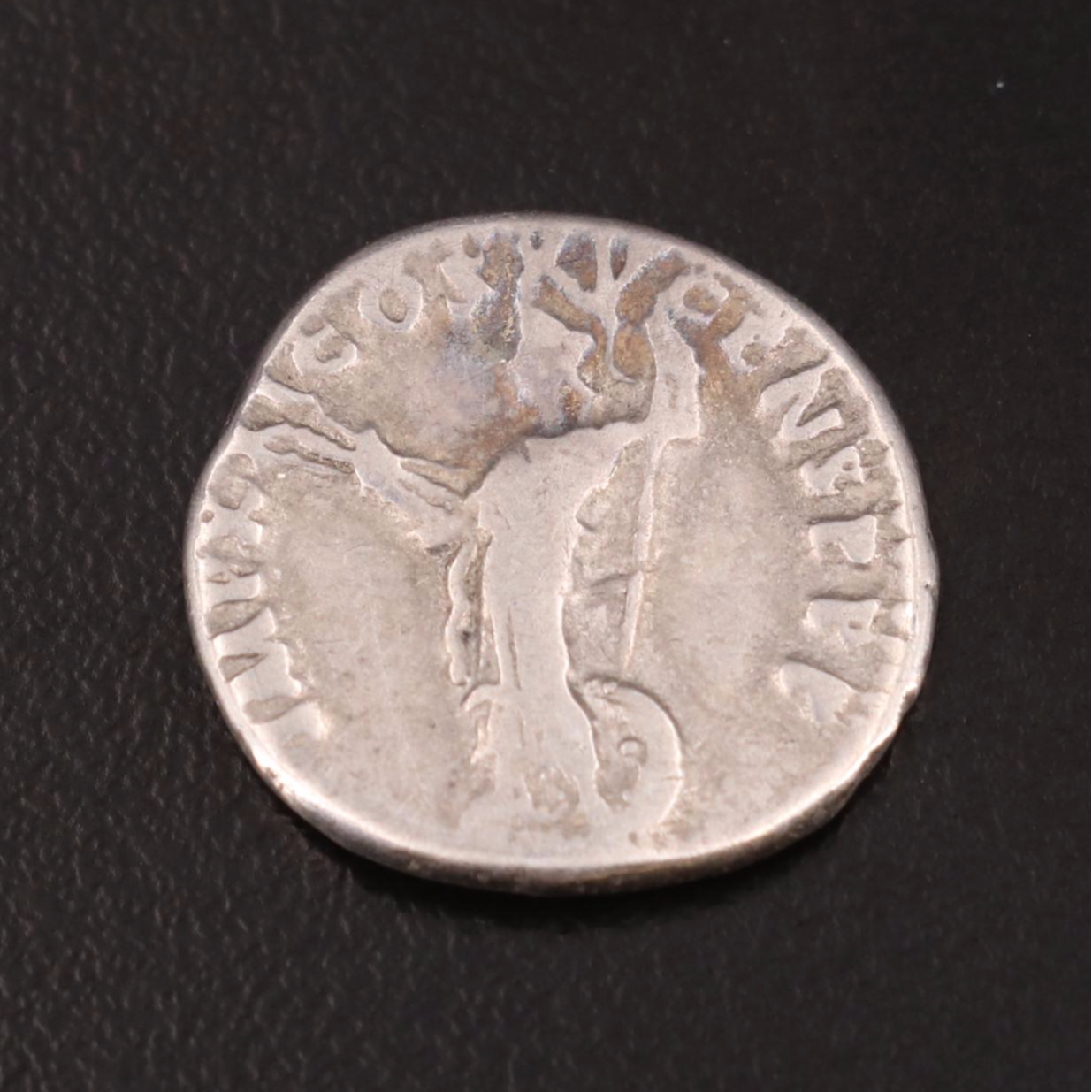 Ancient Roman Imperial Denarius of Domitian, ca. 81 AD