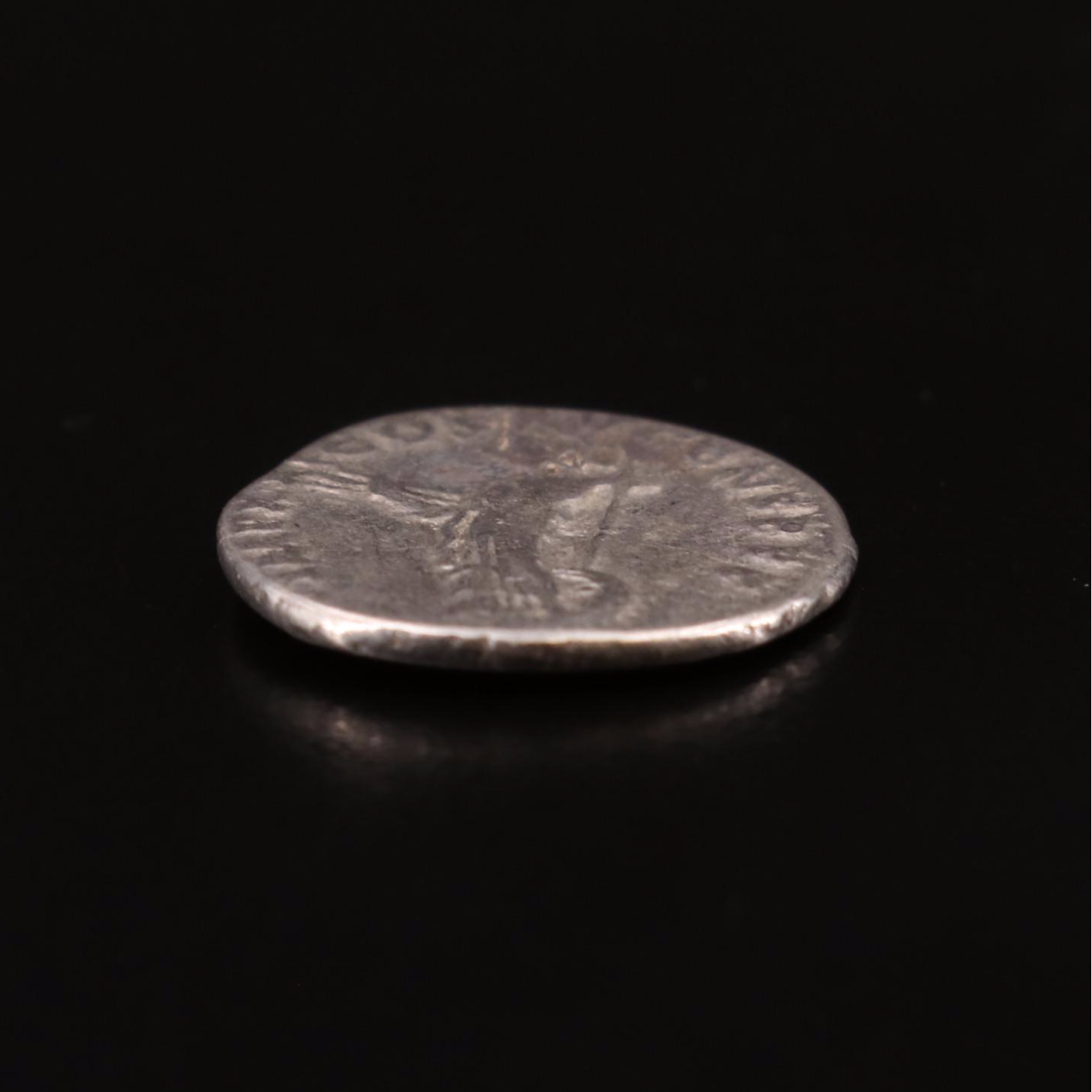 Ancient Roman Imperial Denarius of Domitian, ca. 81 AD