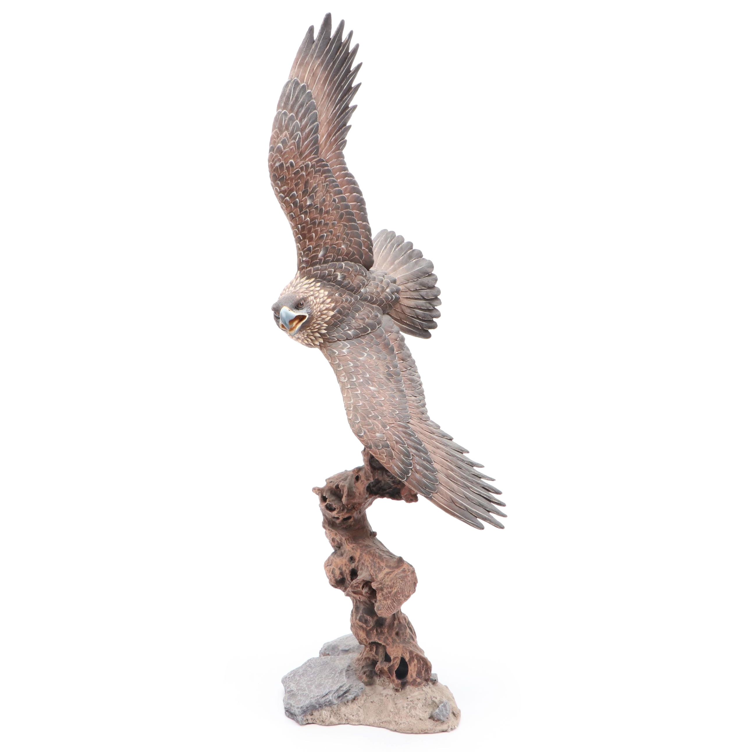 Second Nature Design Wildlife Collectibles "Golden Eagle" Resin Figurine
