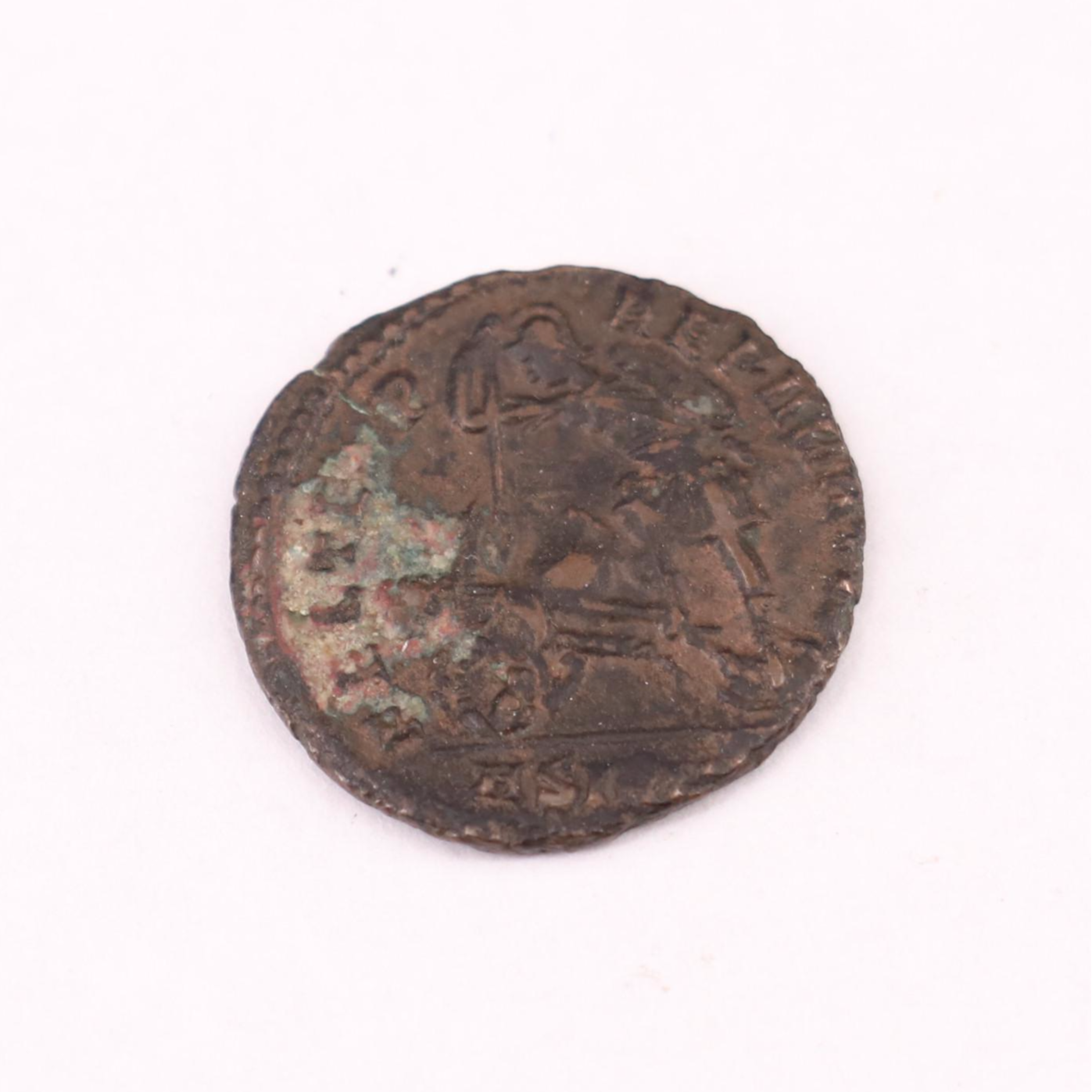 Ancient Roman Imperial Æ3 Coin of Constantius II, ca. 337 AD