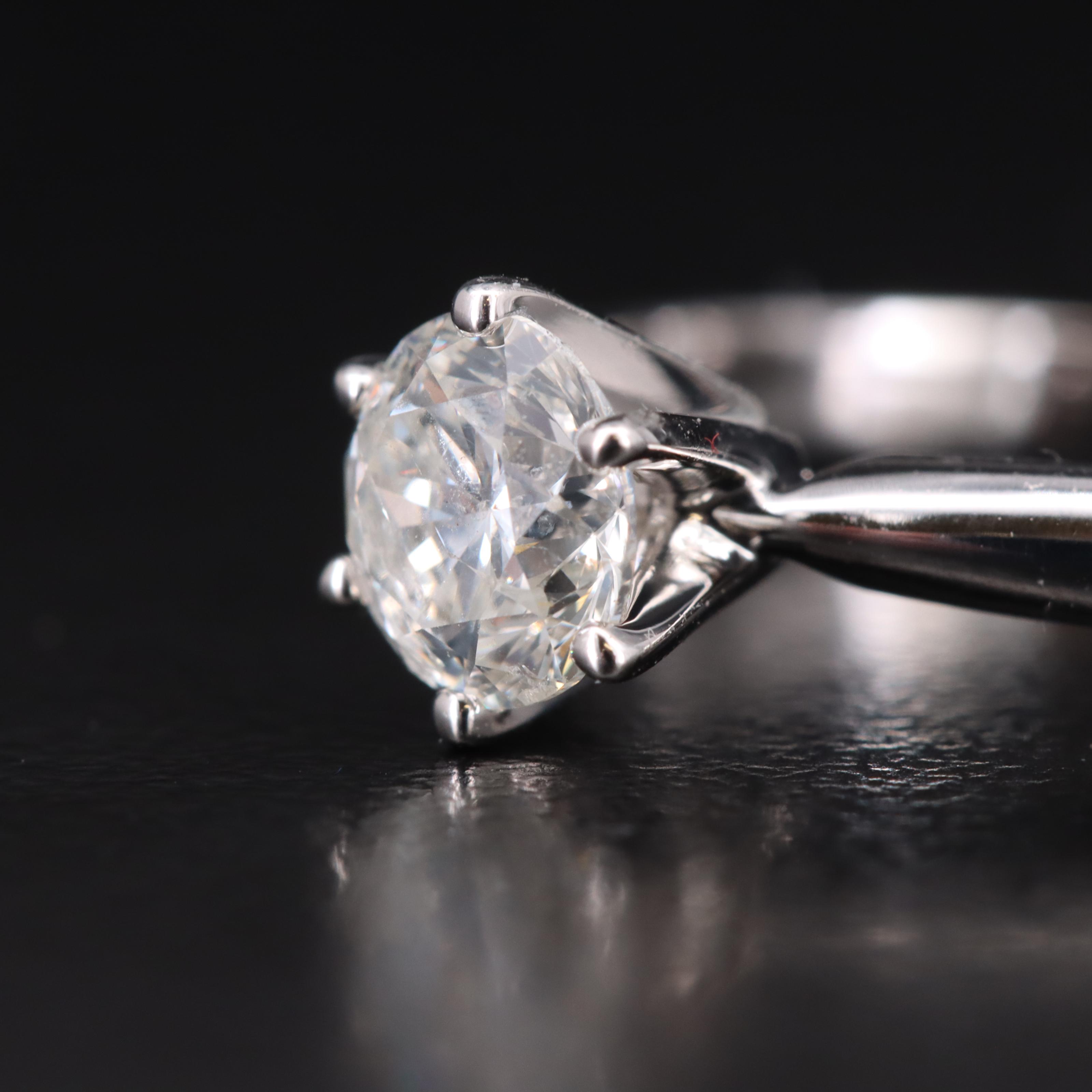 14K 0.70 CT Diamond Solitaire Ring