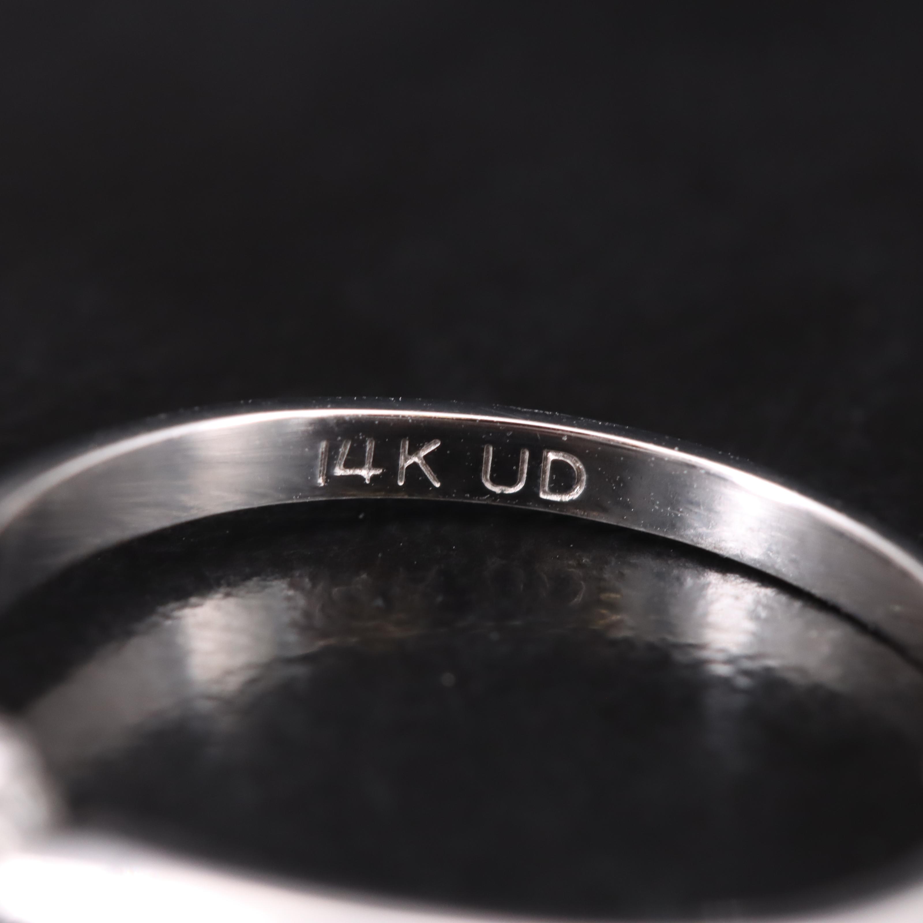 14K 0.70 CT Diamond Solitaire Ring