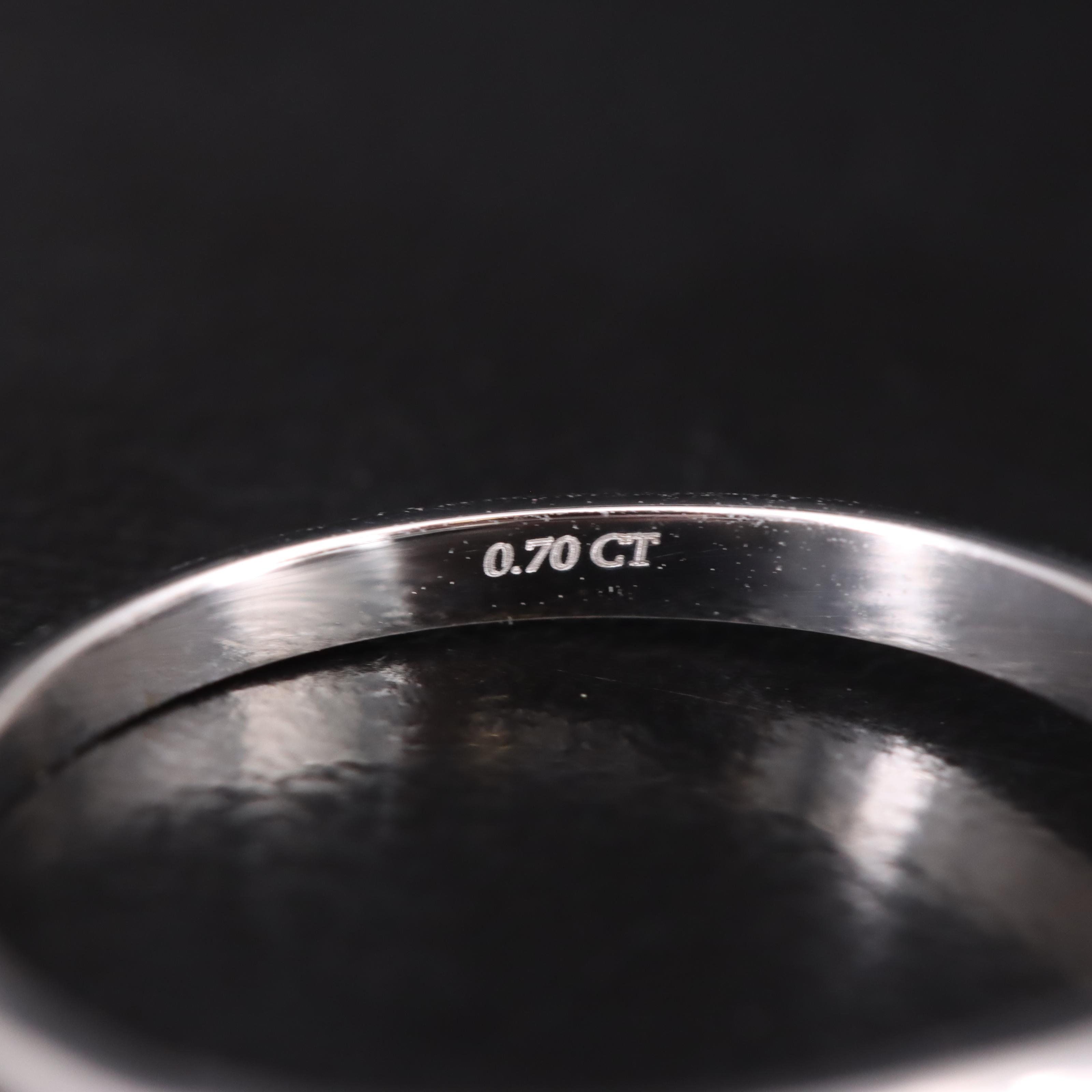 14K 0.70 CT Diamond Solitaire Ring