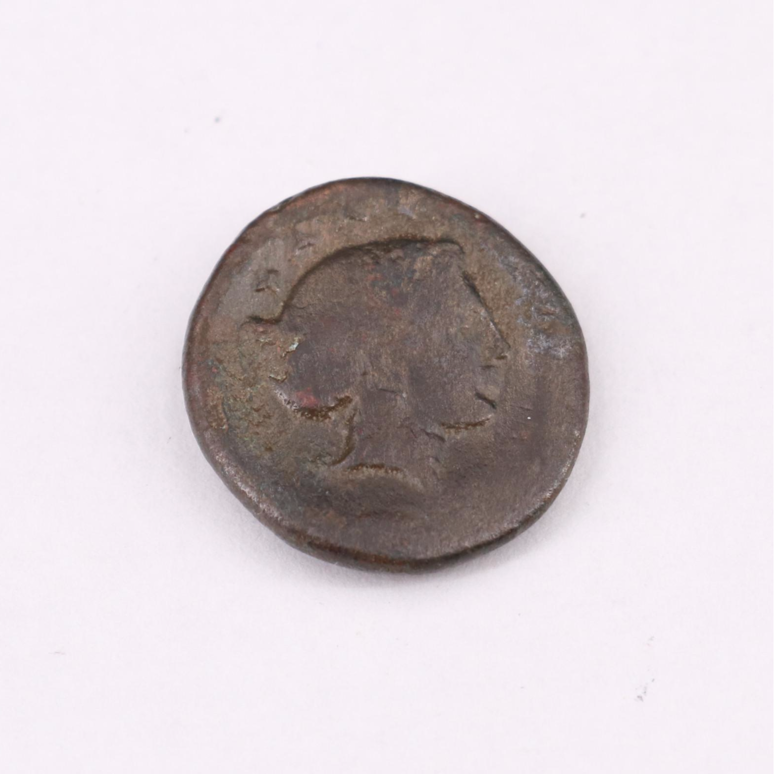 Ancient Thessaly, Phalanna Æ Dichalkon Coin, ca. 300 BC
