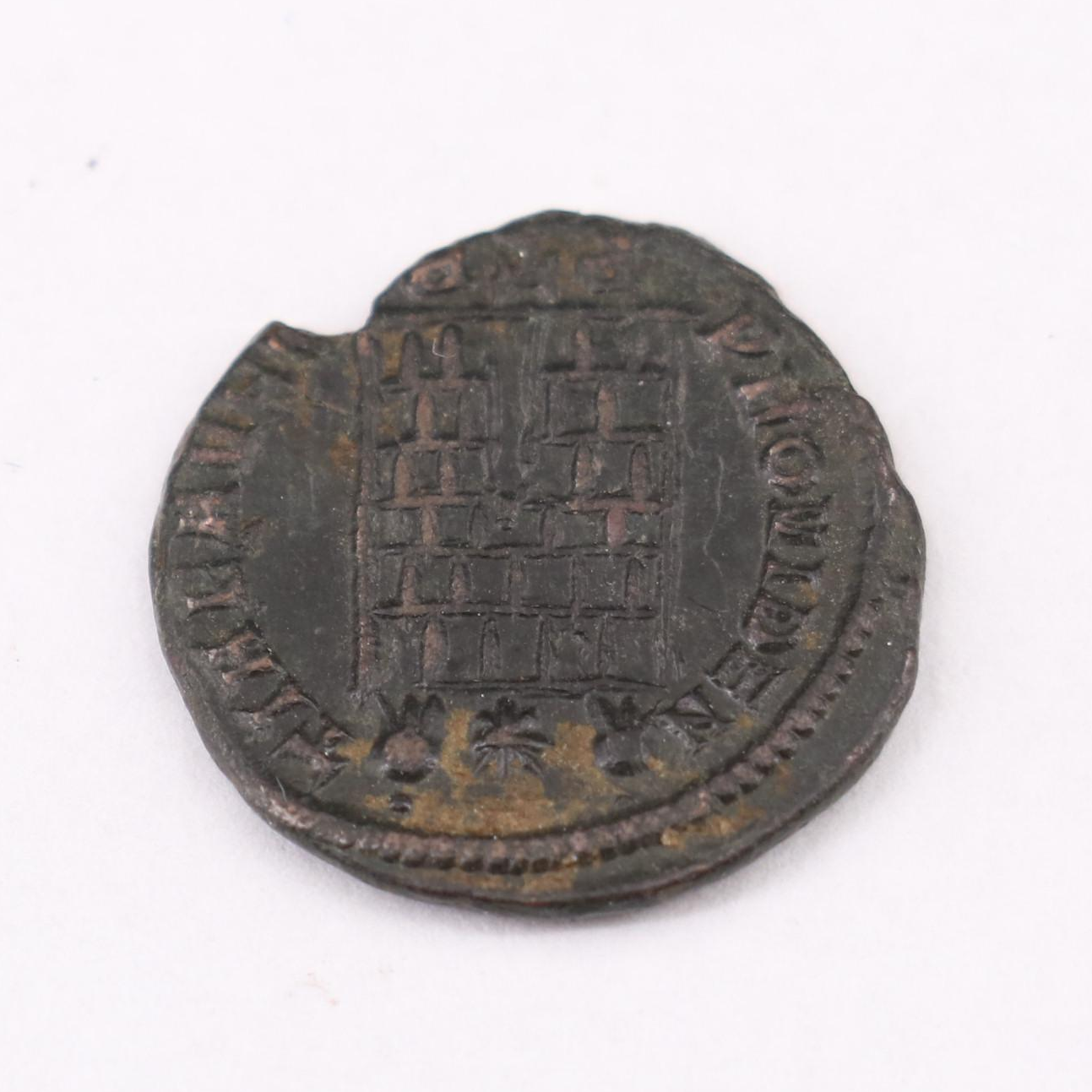 Ancient Roman Imperial Æ3 Coin of Constantine I, "The Great", ca. 307 AD