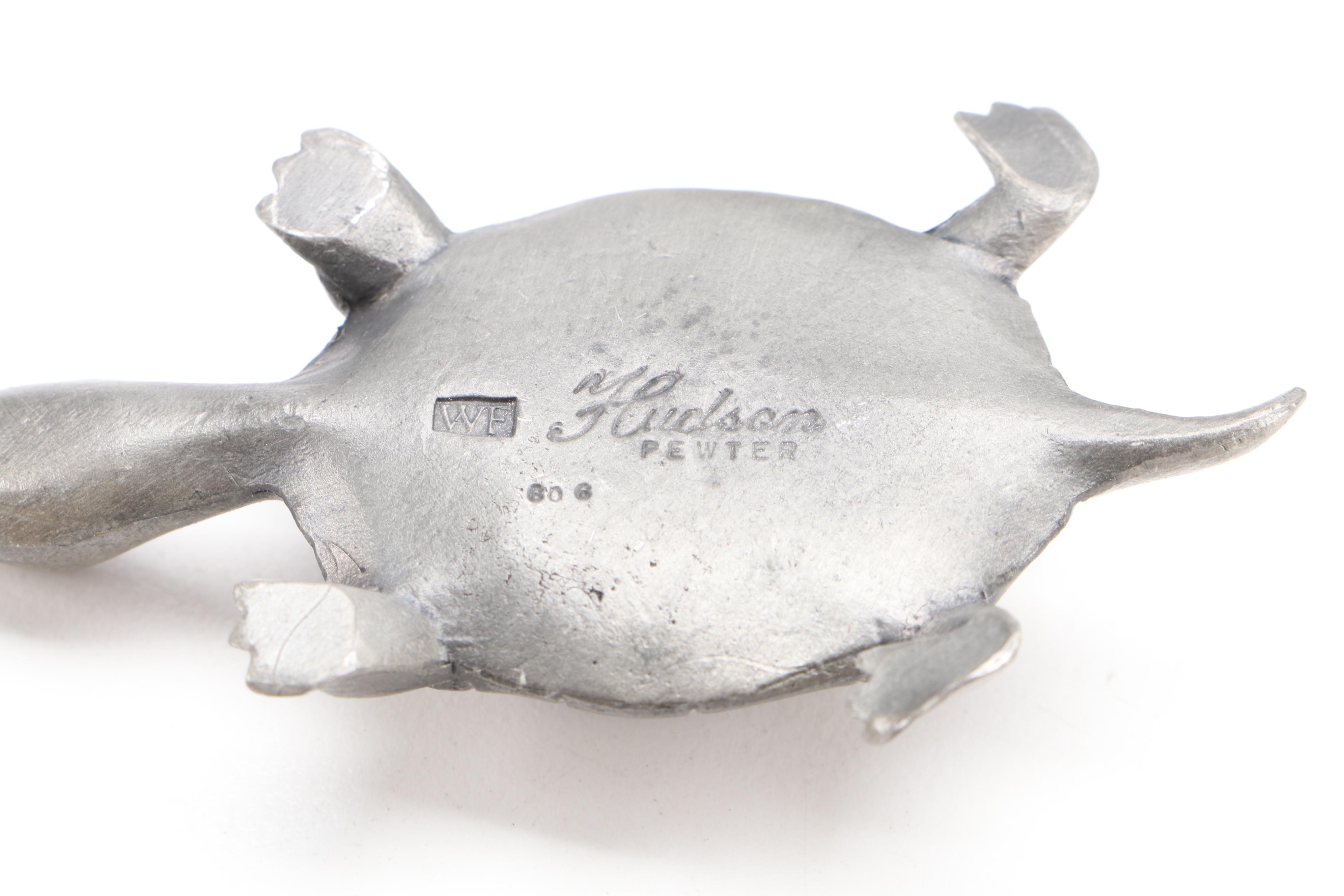 Hudson with Other Pewter and Metal Figurines