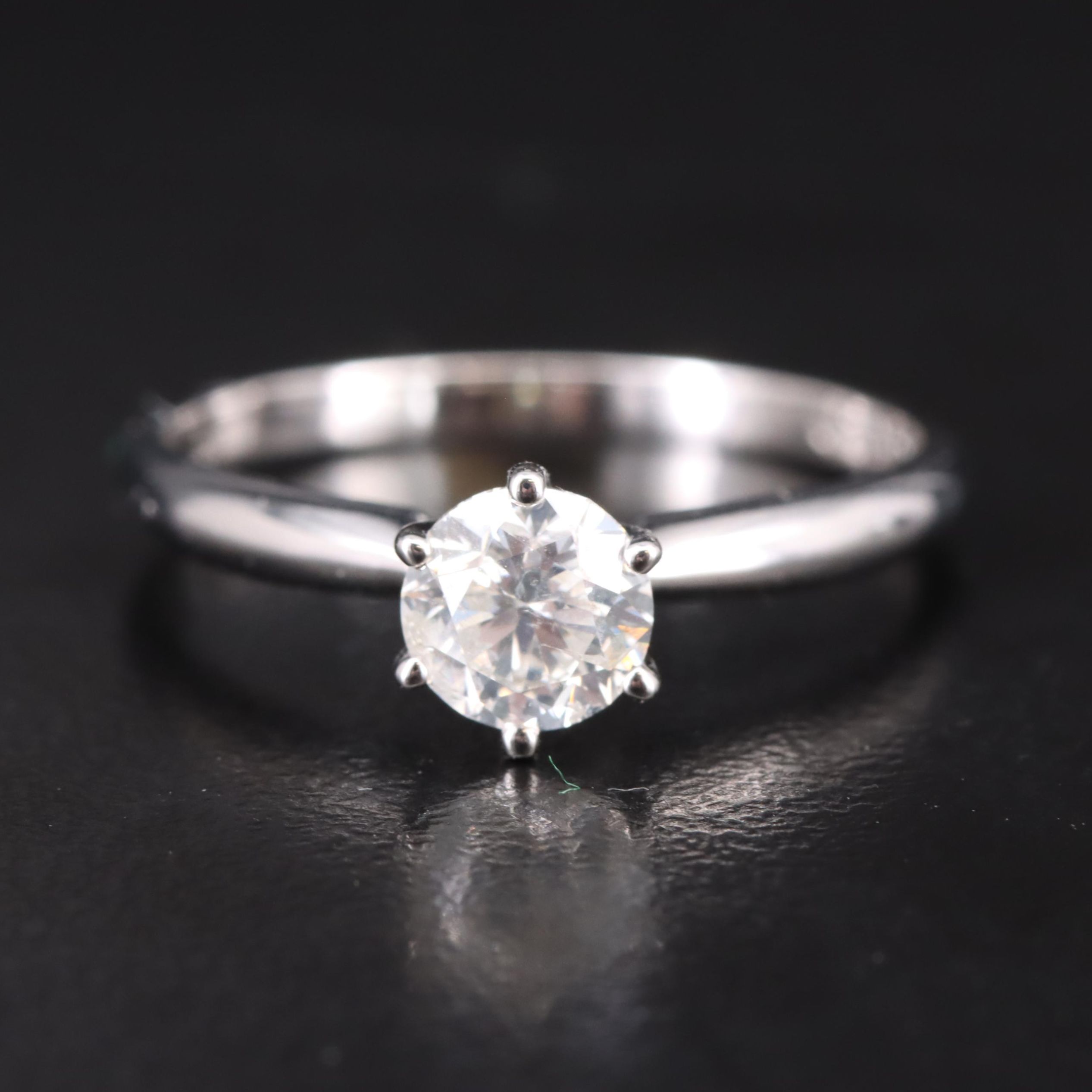 14K 0.70 CT Diamond Solitaire Ring