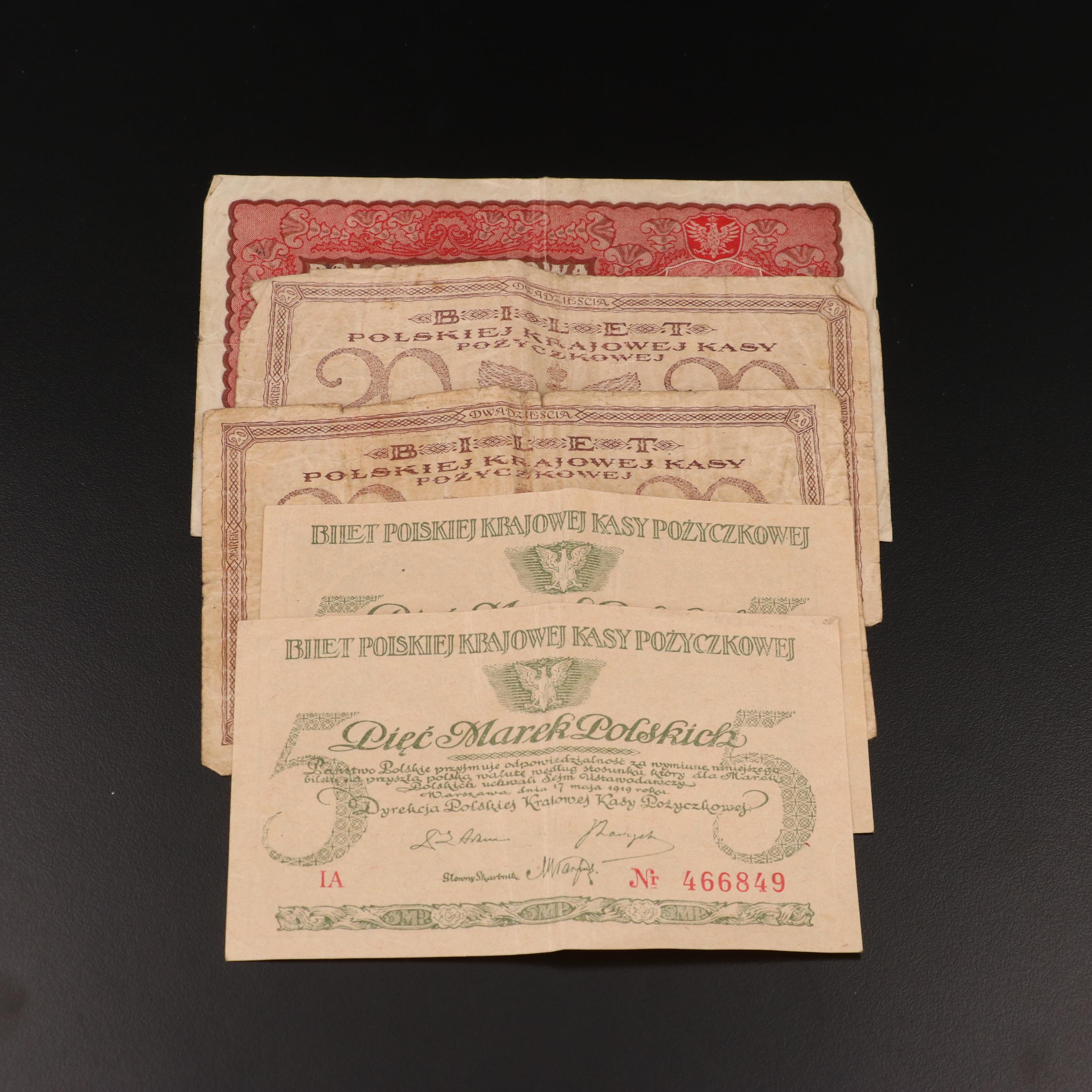 Twenty Pieces of Foreign Currency