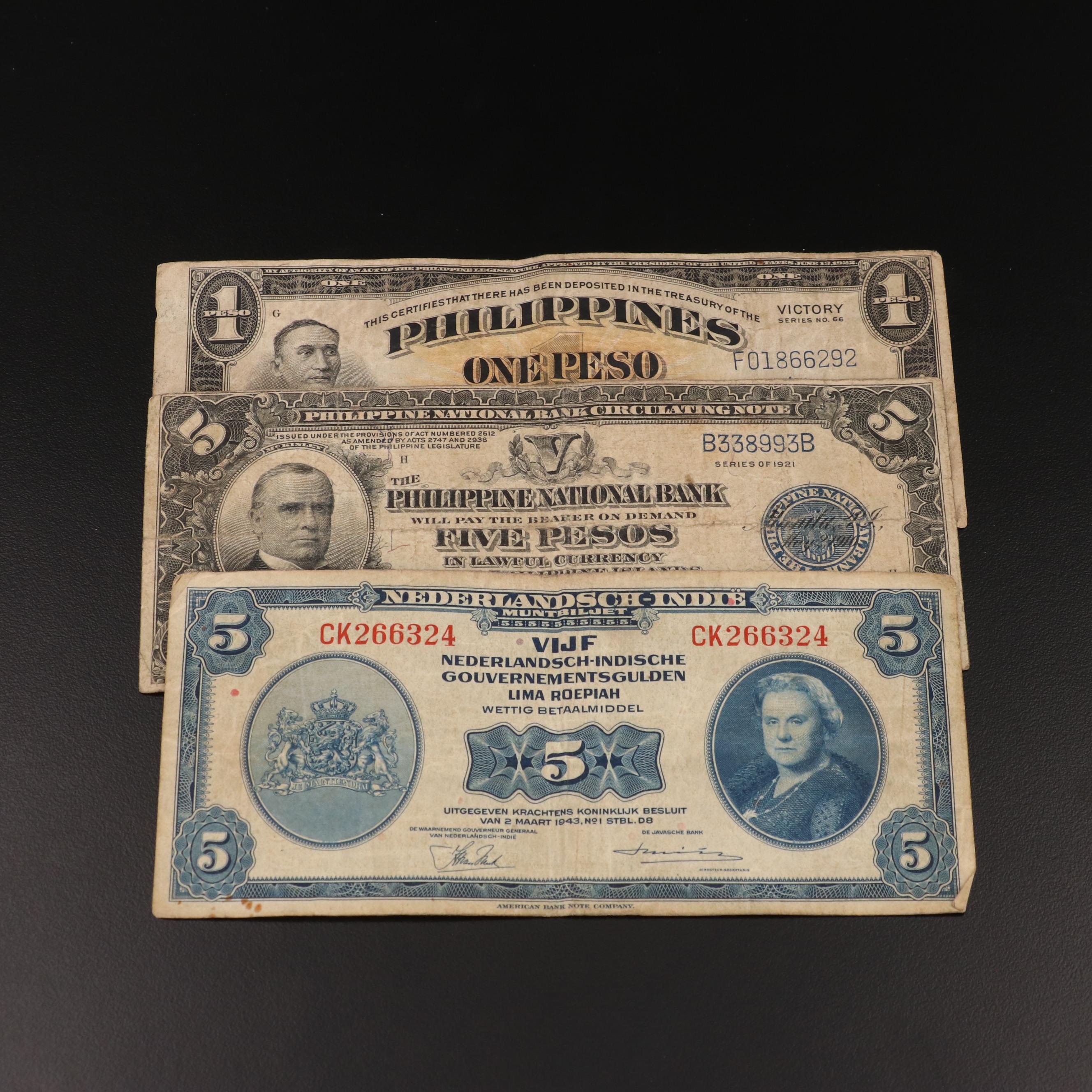 Twenty Pieces of Foreign Currency