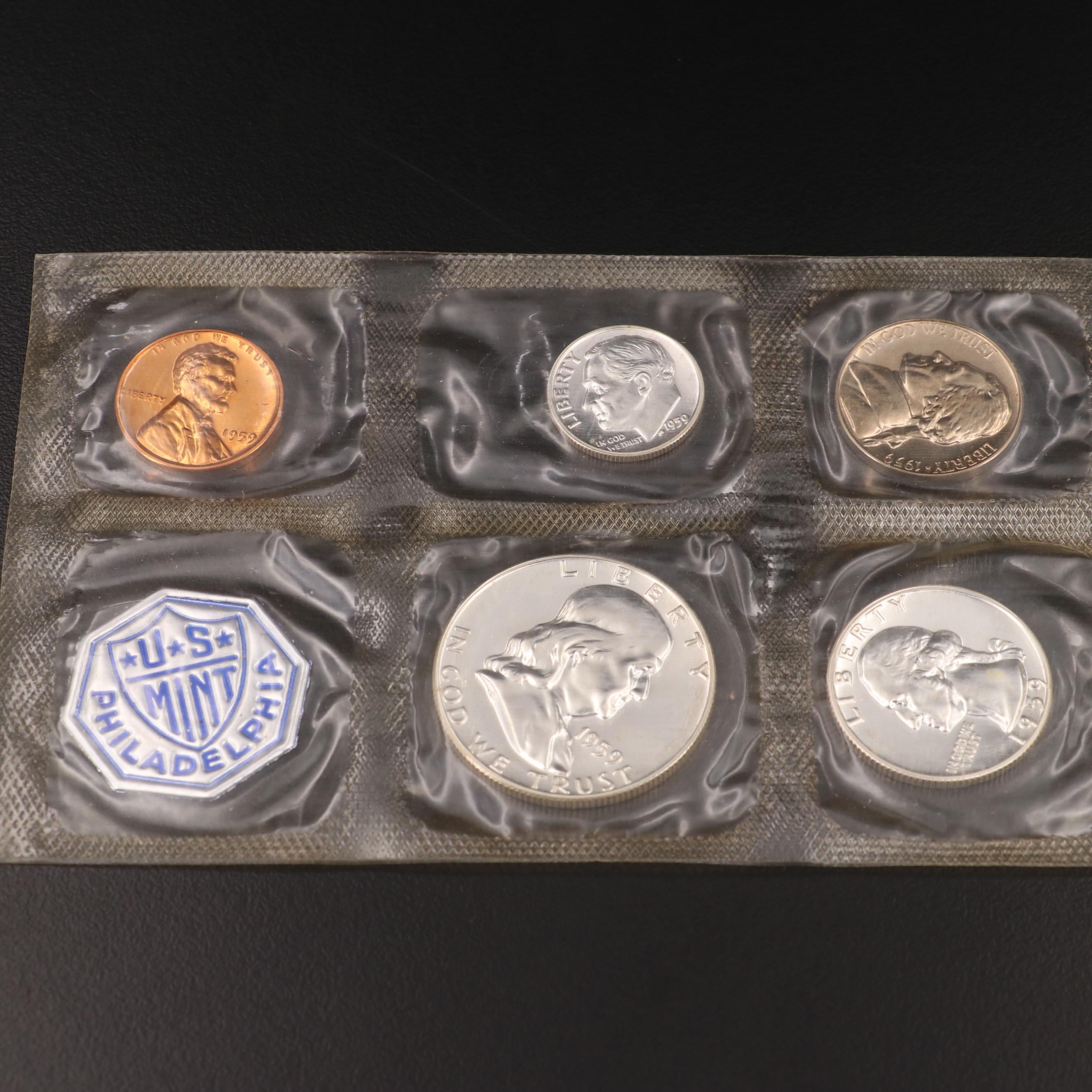 Three Vintage U.S. Mint Silver Proof Sets