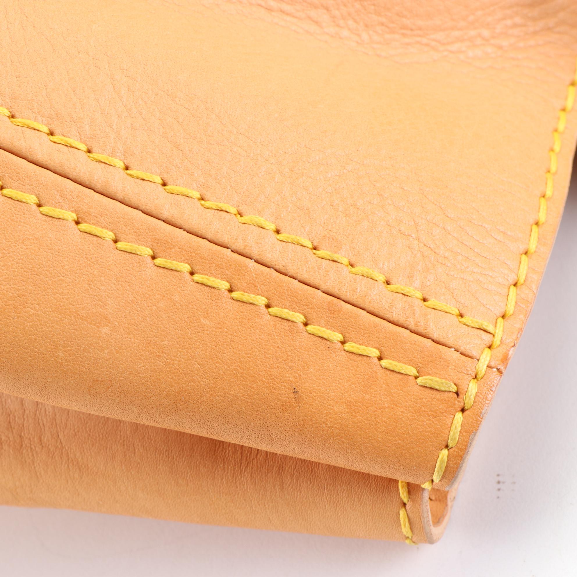 Prada Leather Turnlock Tote Bag