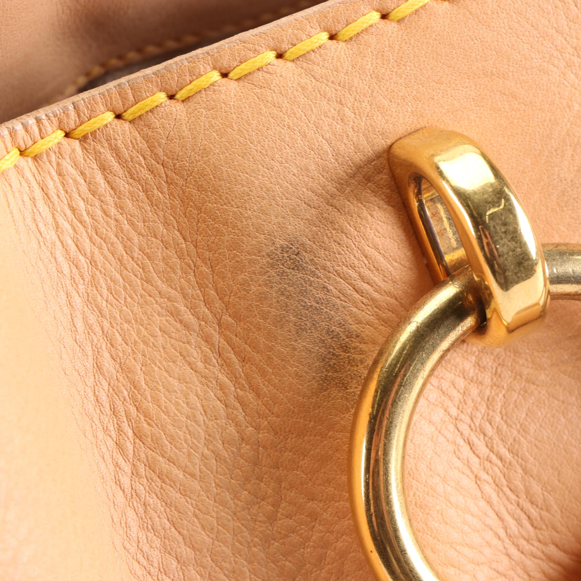 Prada Leather Turnlock Tote Bag