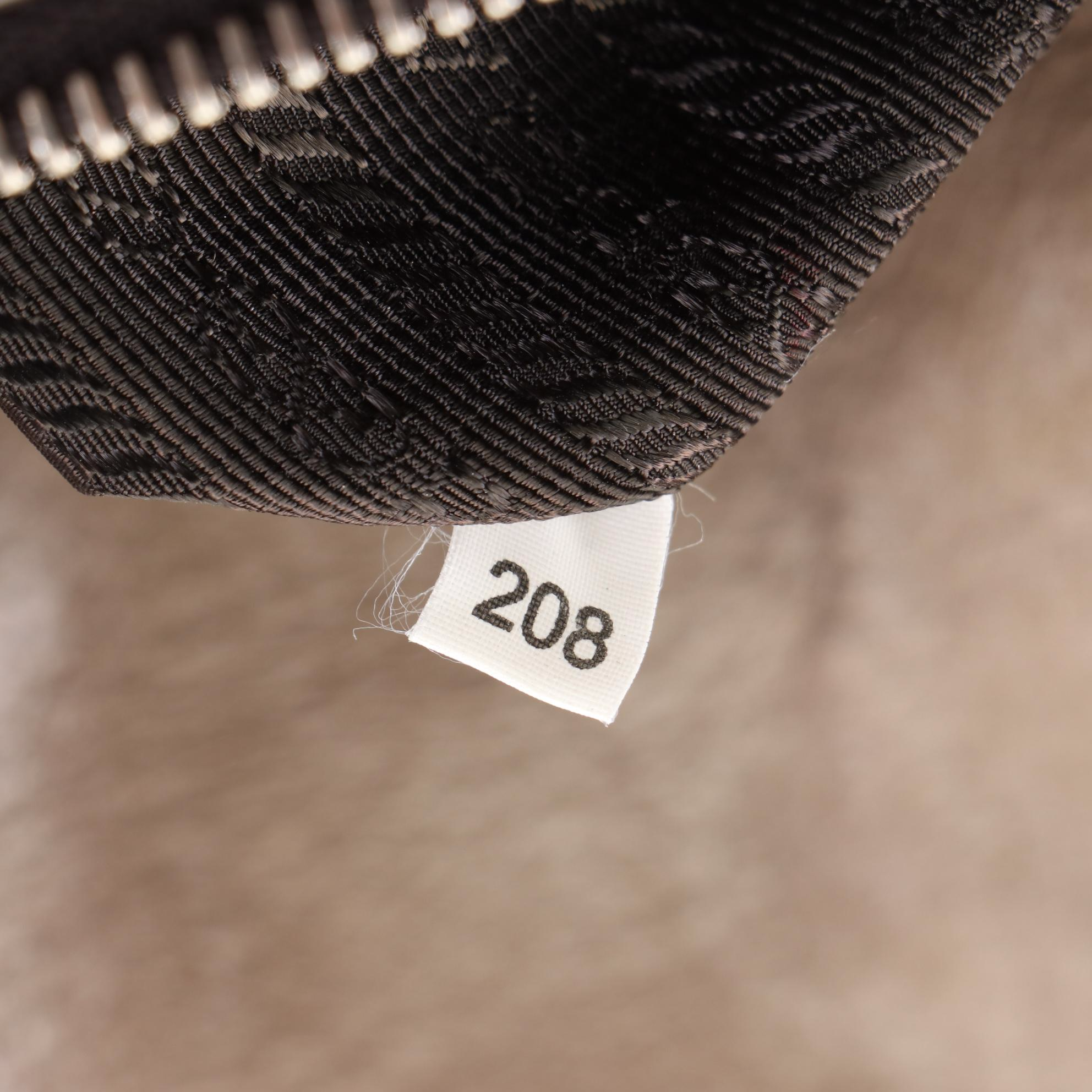 Prada Nylon Tessuto and Leather Shoulder Bag