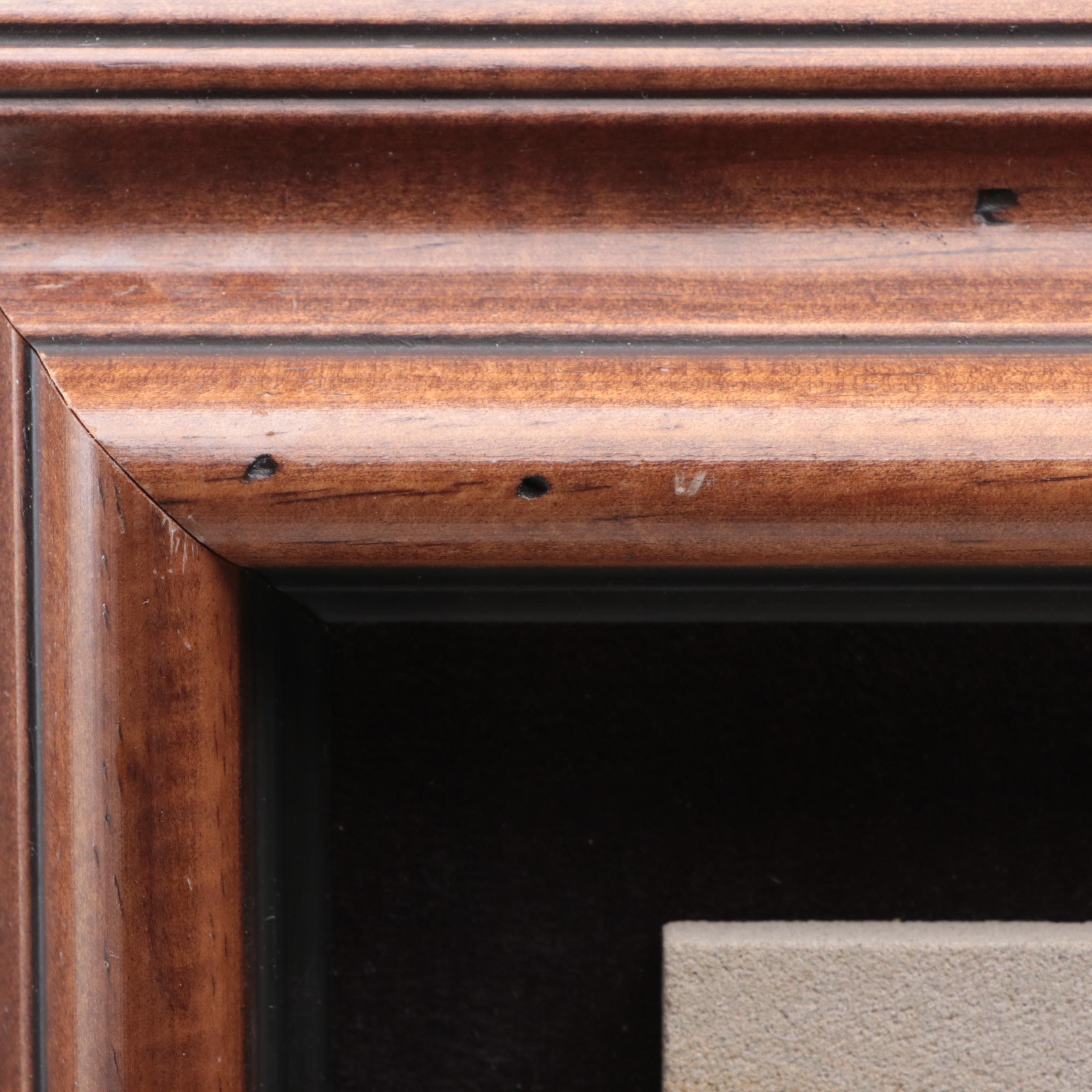 Mounted Kanab Sandstone "Landscape" Specimen