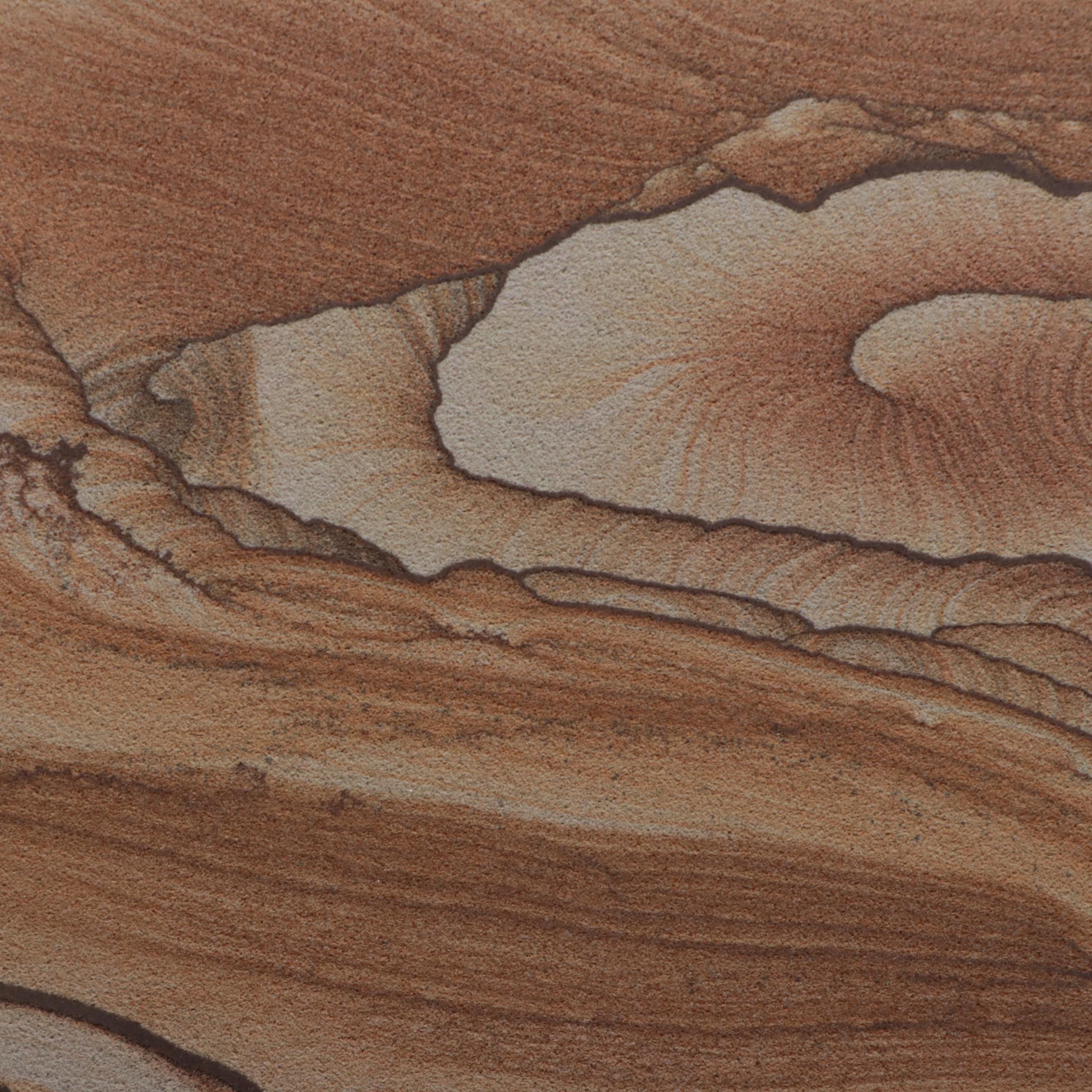 Mounted Kanab Sandstone "Landscape" Specimen