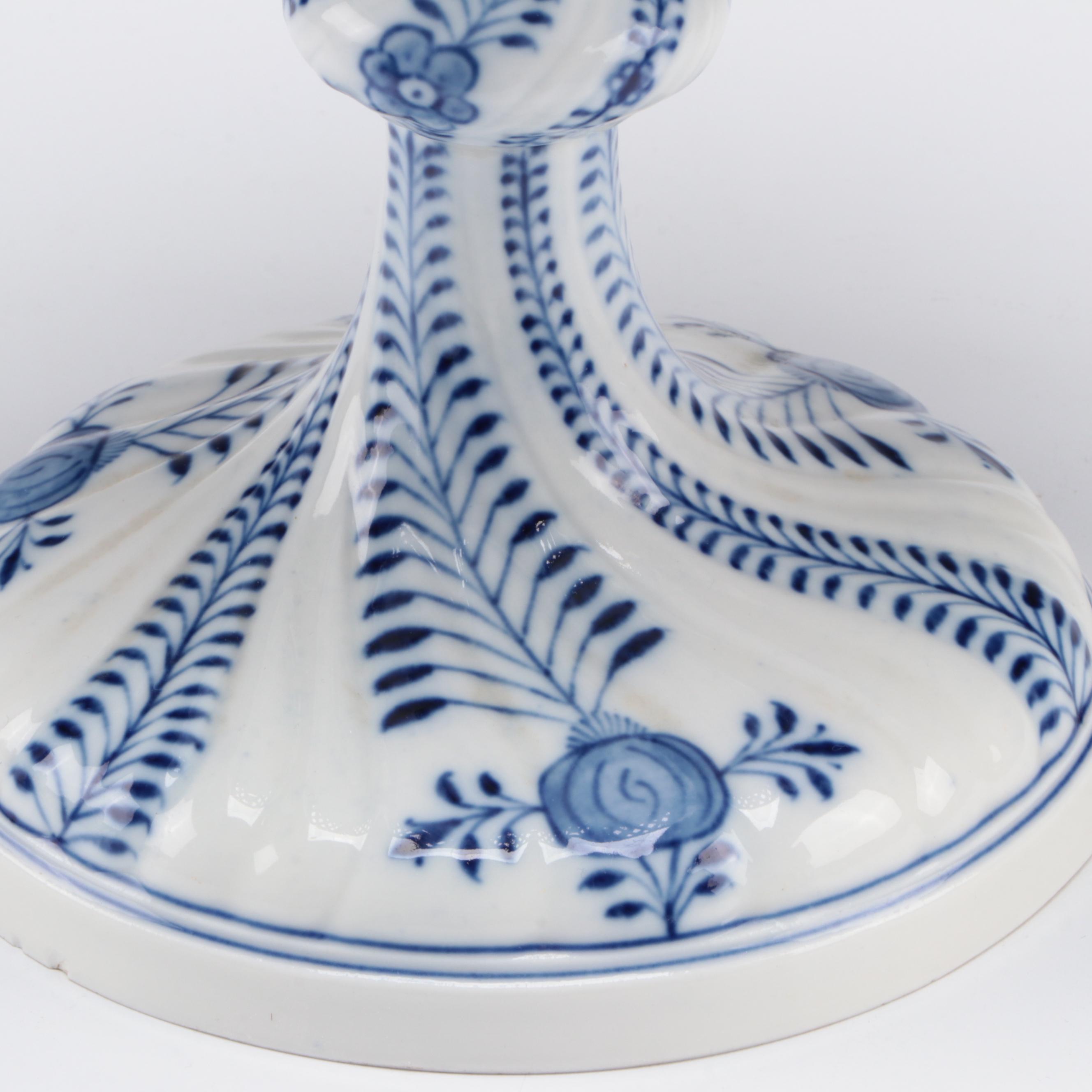 Meissen "Blue Onion" Reticulated Porcelain Compote