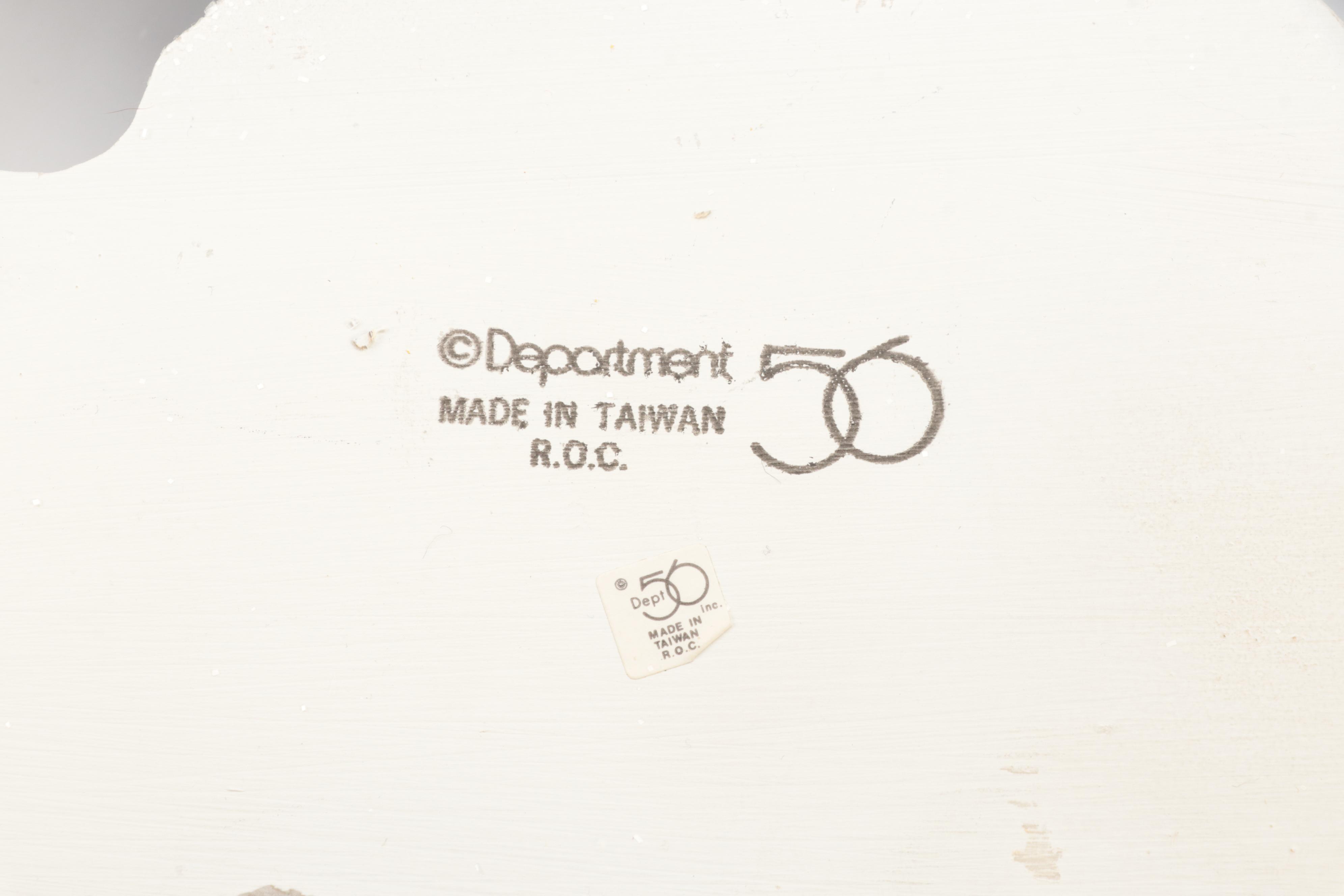 Department 56 North Pole Series Village Buildings and Trees